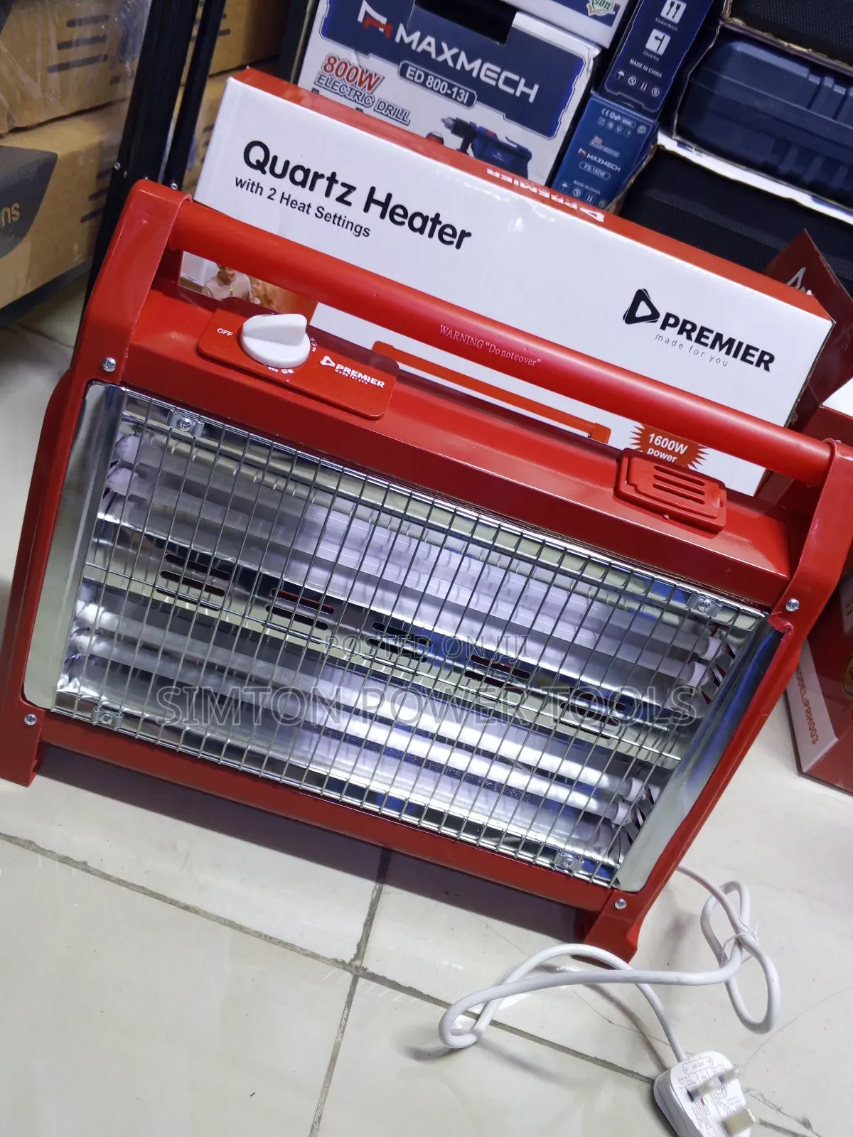 Premier Electric Room Heater With Humidifier