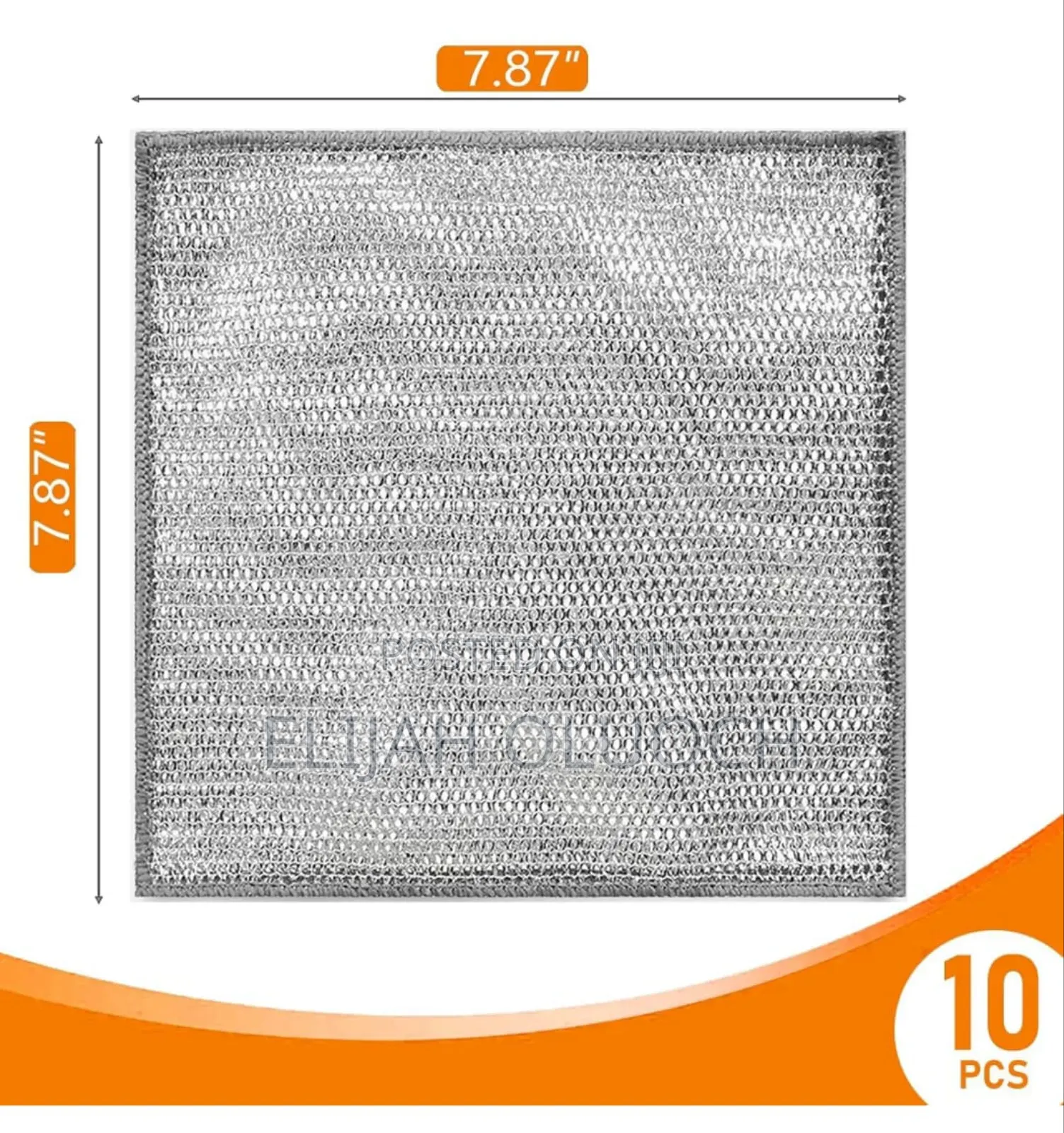 Steel Wire Cleaning Rag,Comes As A Set Of 10pcs