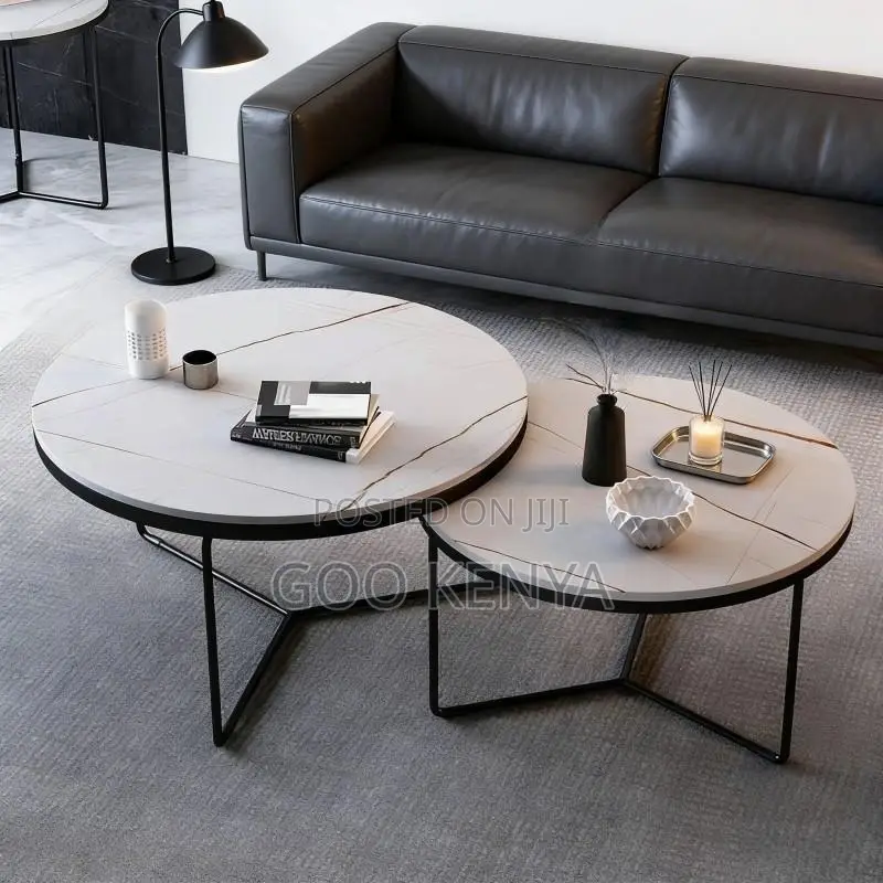 Home Table Set; Modern Scandinavian High Load-bearing Center Table