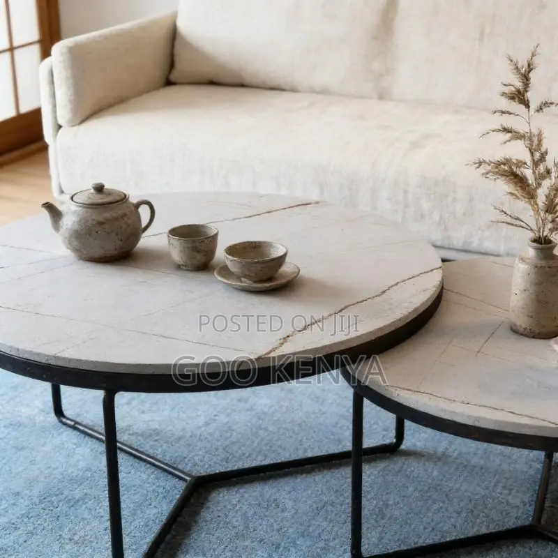 Home Table Set; Modern Scandinavian High Load-bearing Center Table