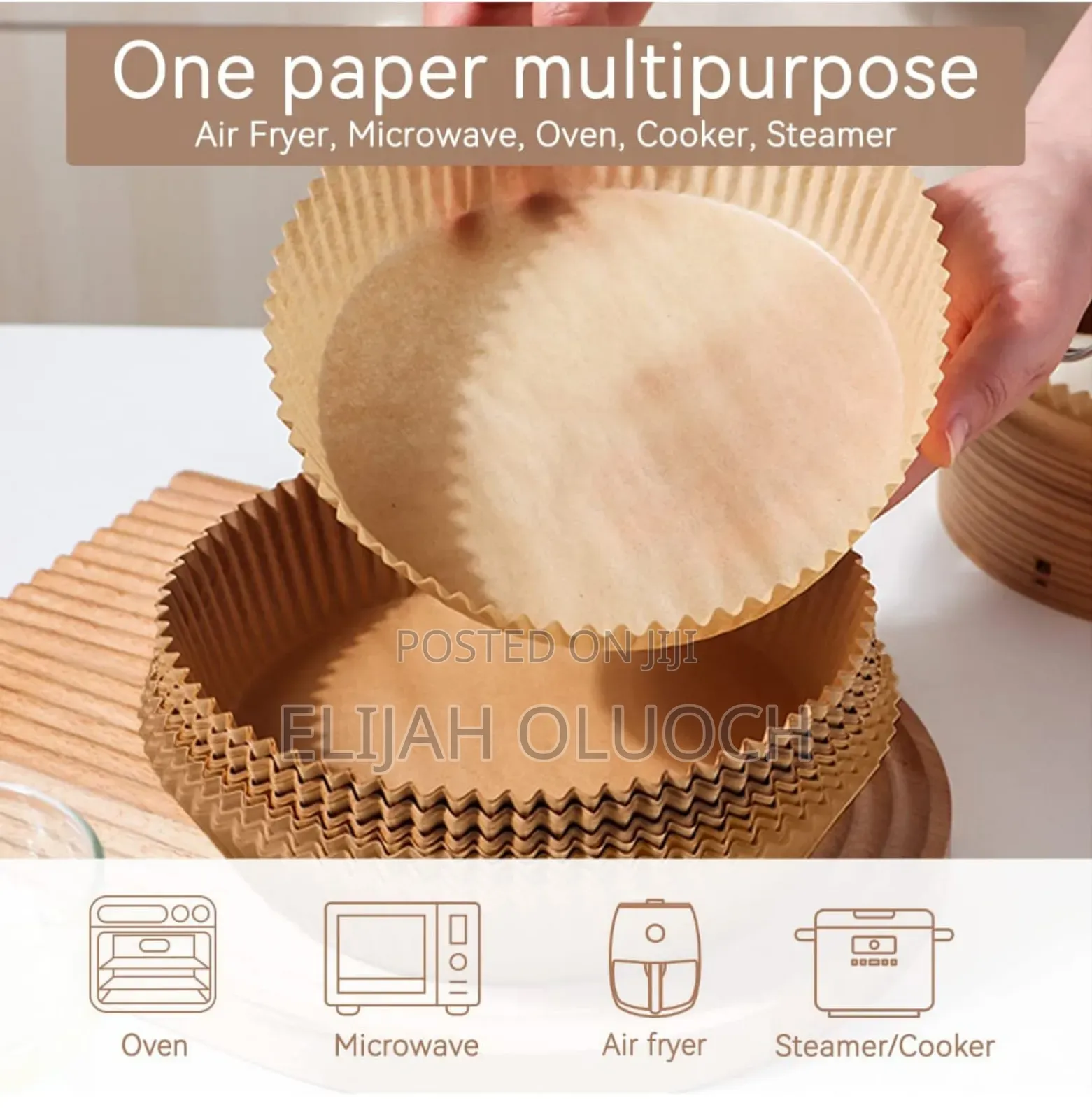Air Fryer Disposable Paper Liners/Parchment Liners