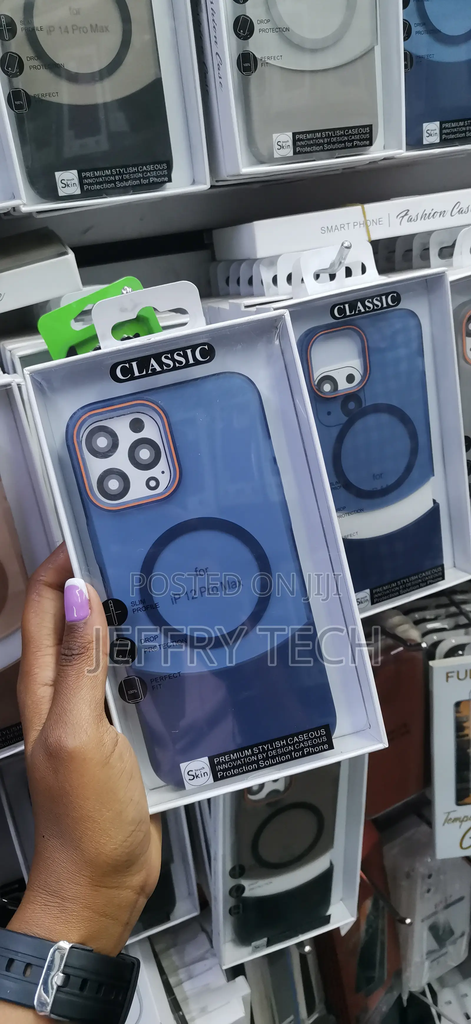 Bamby Thin Matte Magnetic 2 in 1 Clear Case for iPhone 12 Pro Max