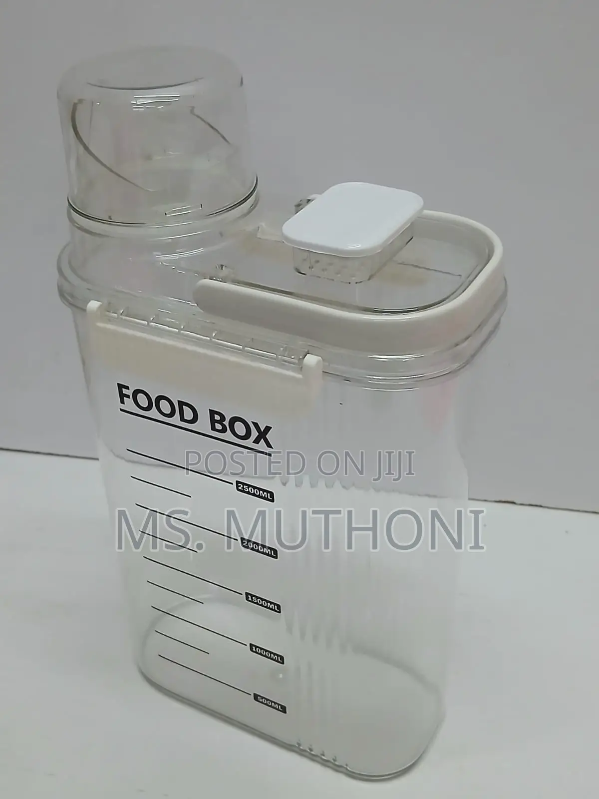 2500 Ml Acrylic Cereal Storage Container
