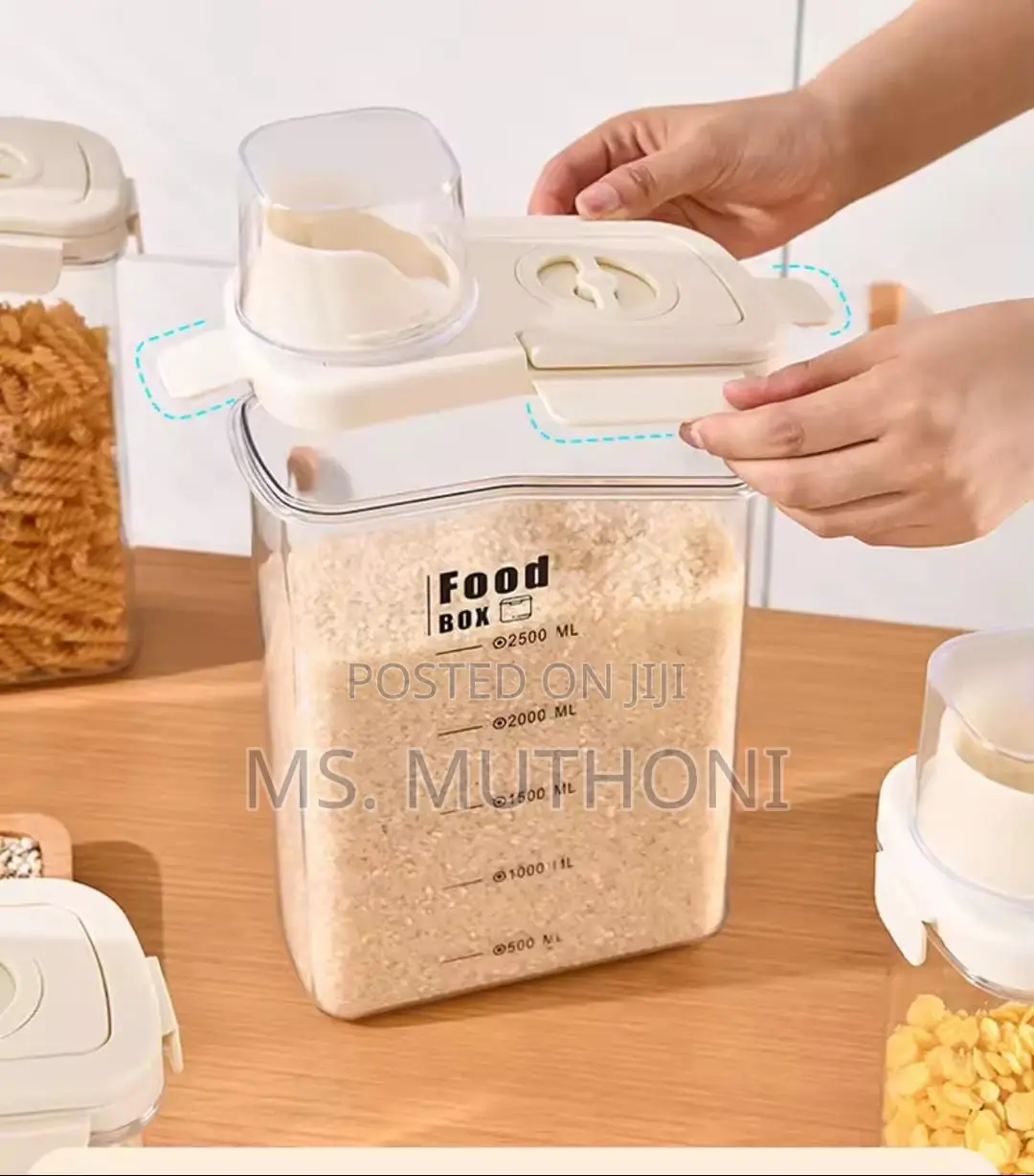 2500 Ml Acrylic Cereal Storage Container