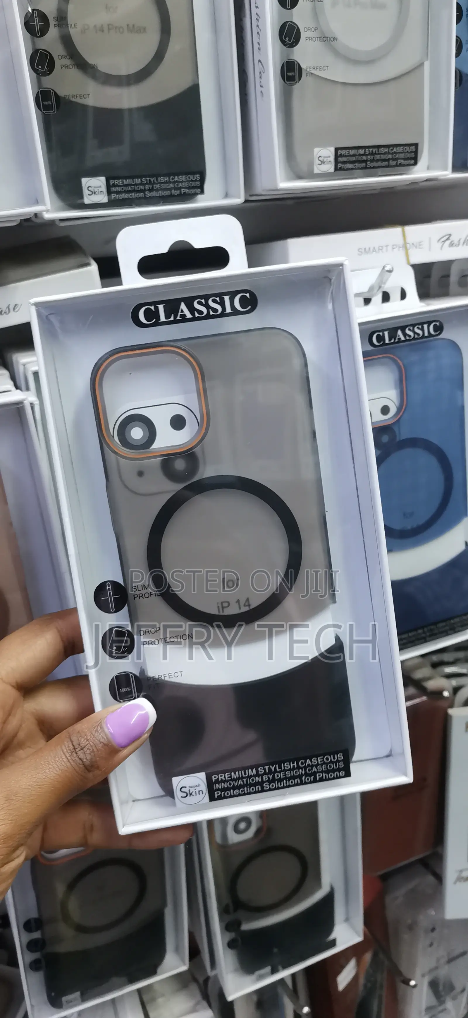 Supres Matte Magnetic 2 in 1 Clear Case for iPhone 14