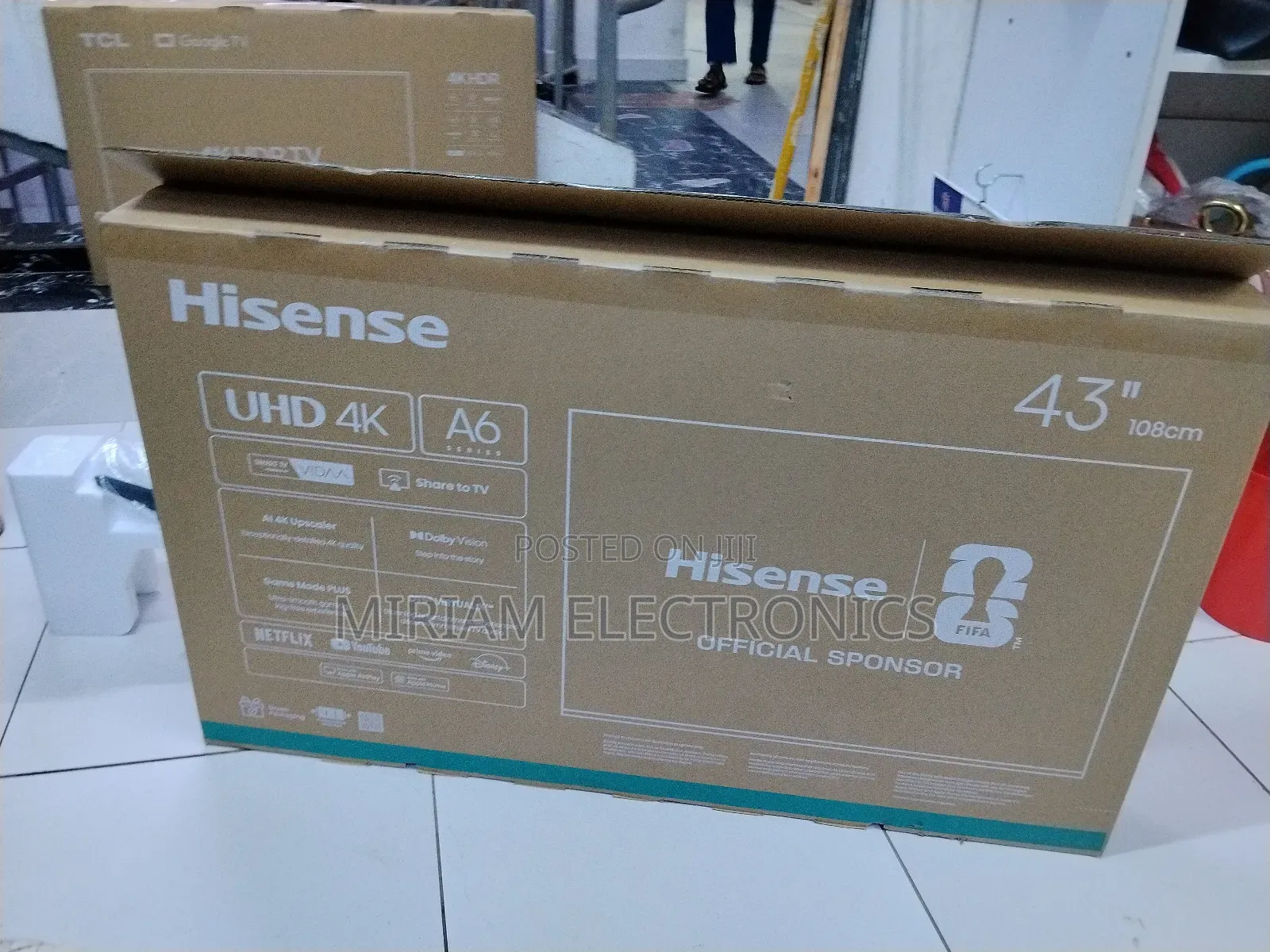 Hisense 43a6n 43 Inch Uhd Smart Tv New 2025