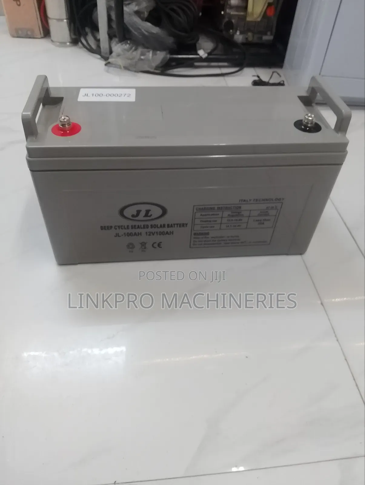 100ah Jl Gel Battery
