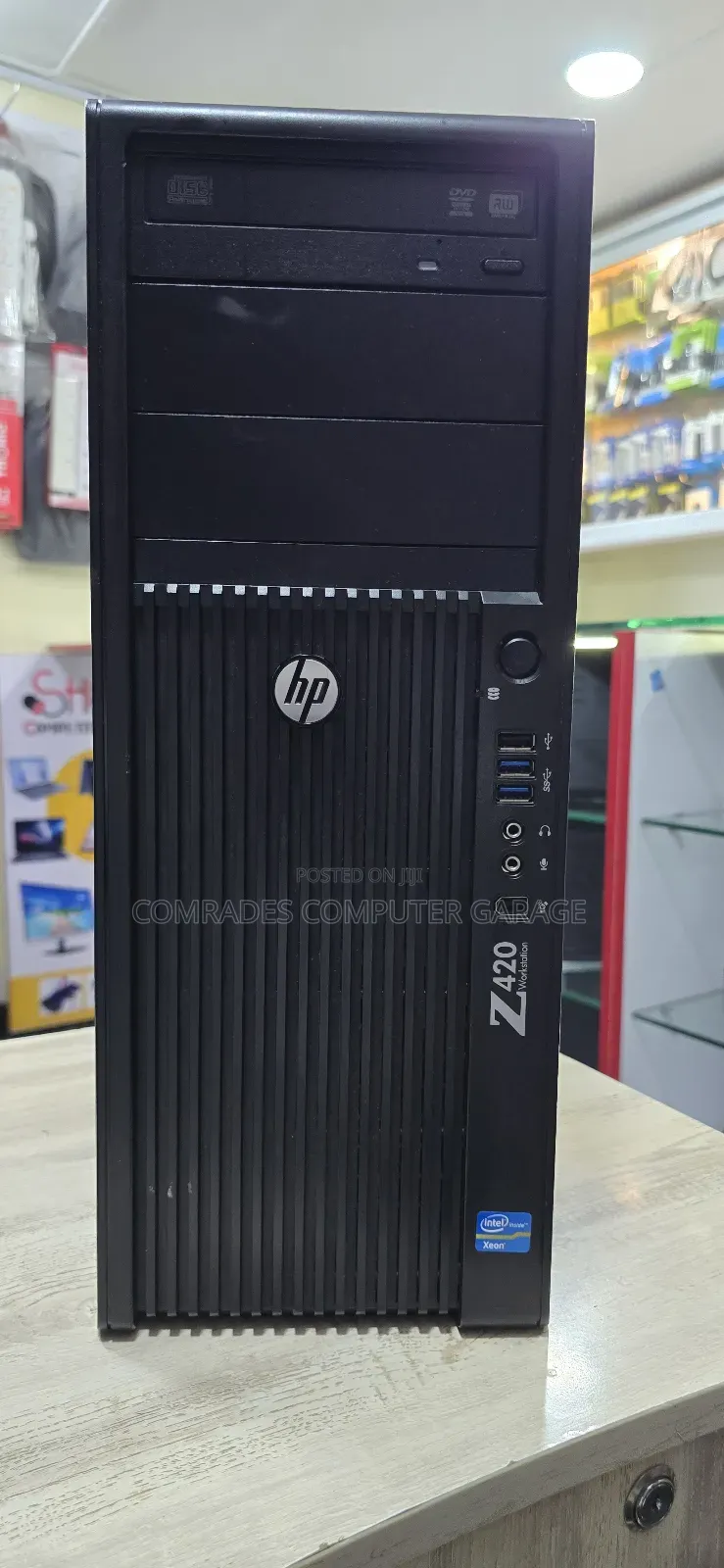 Desktop Computer HP Z420 16GB Intel Xeon HDD 500GB