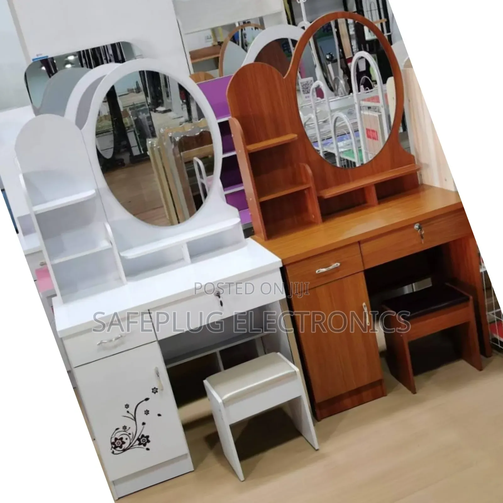 White Executive Dressing Table