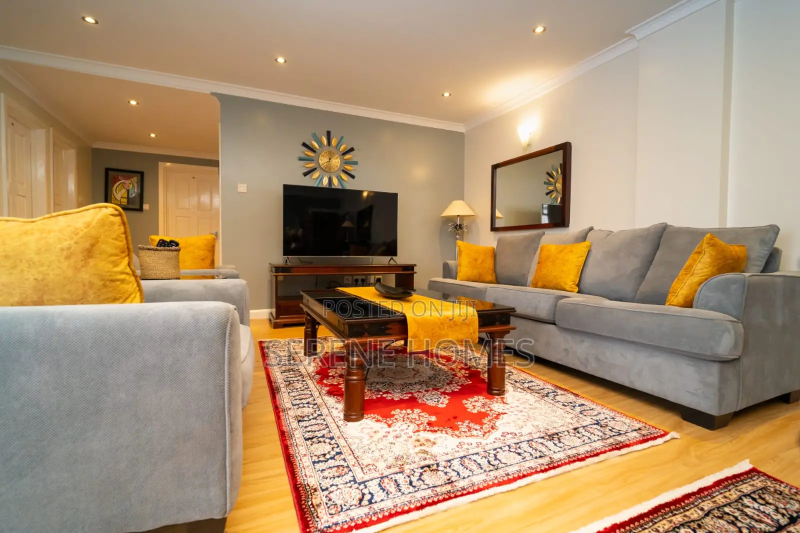 Furnished 3bdrm Apartment in Kilimani, Hurlingham for rent