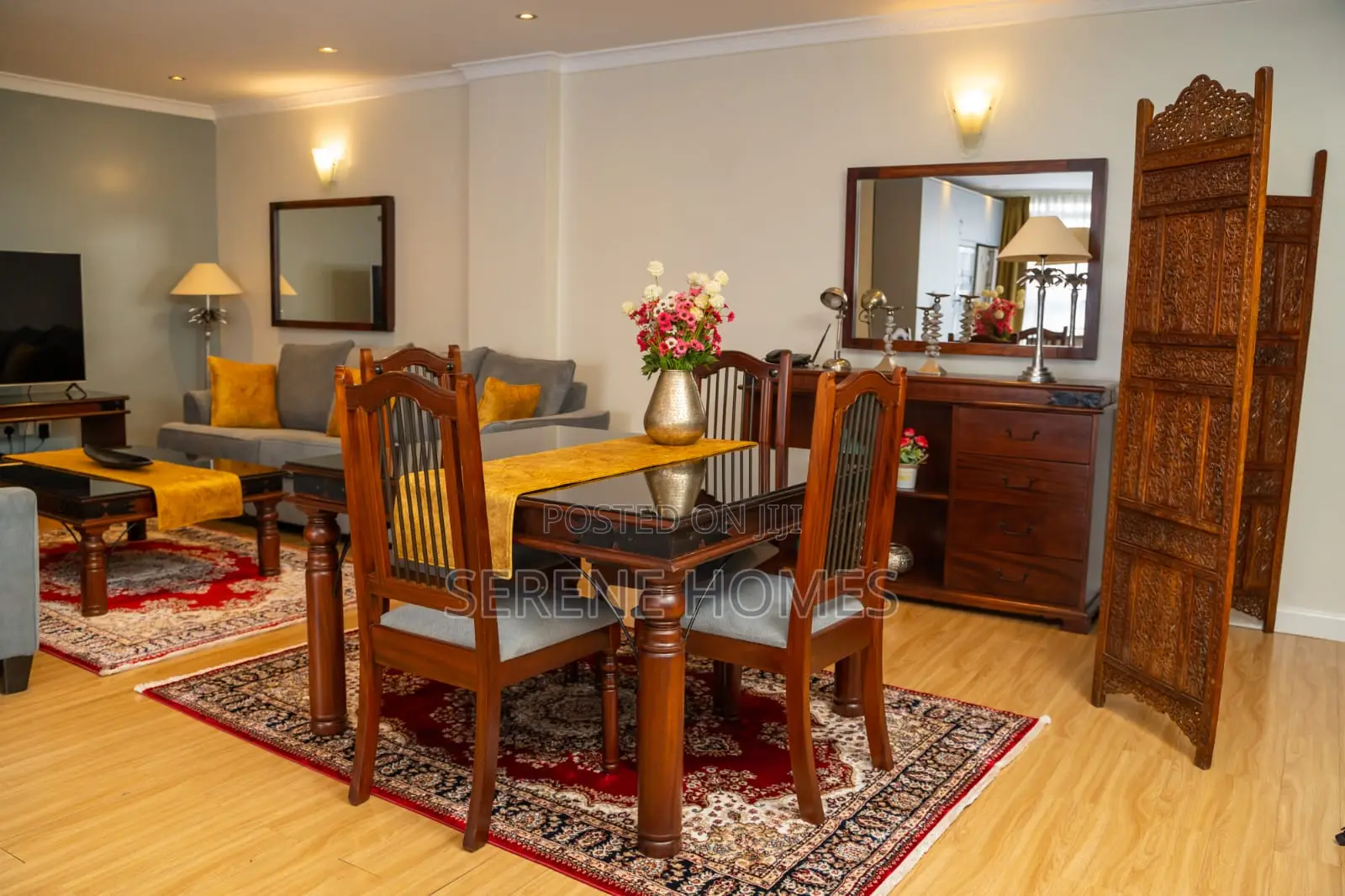 Furnished 3bdrm Apartment in Kilimani, Hurlingham for rent