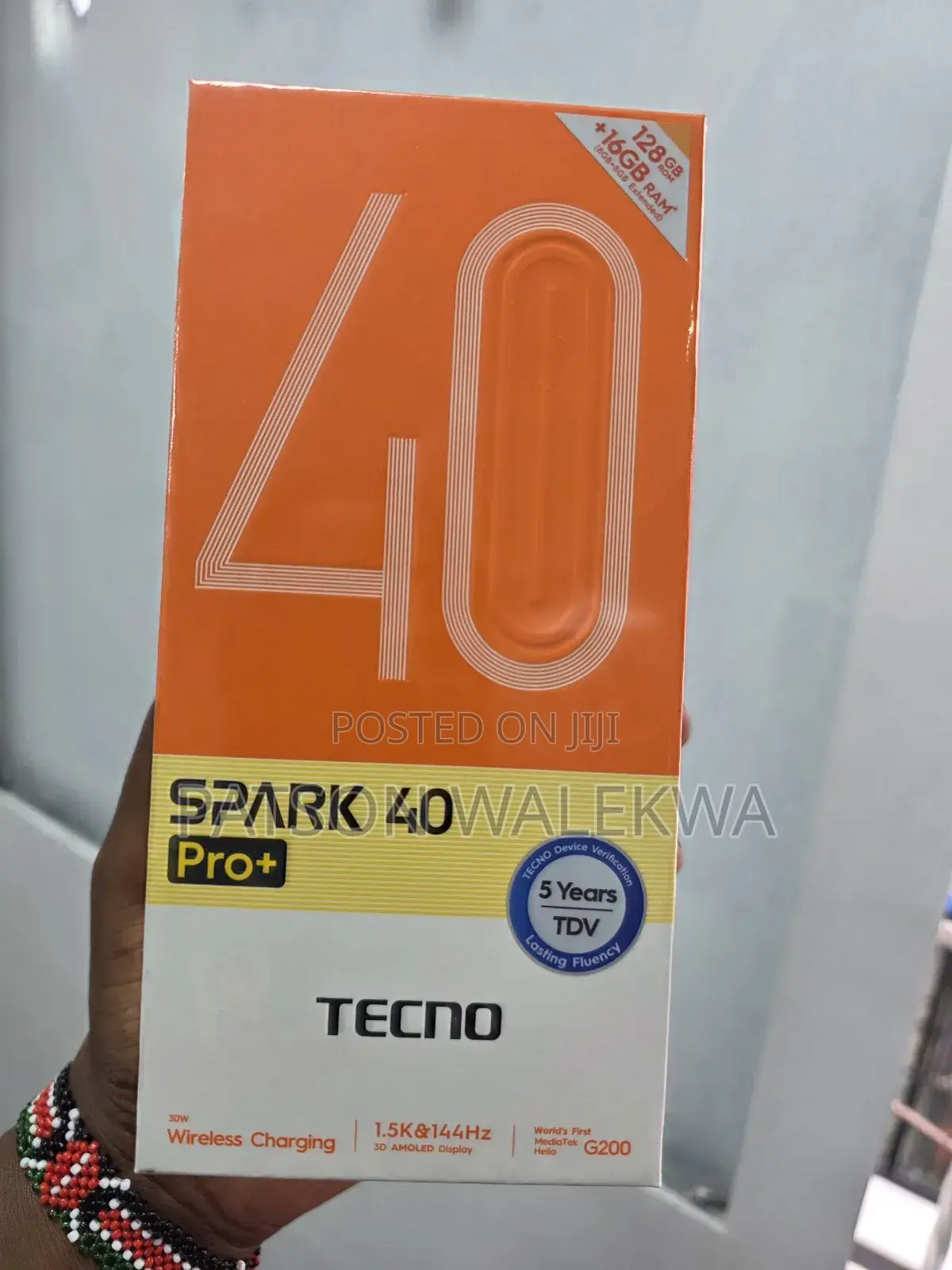 New Tecno Spark 40 Pro+ 128 GB Gray