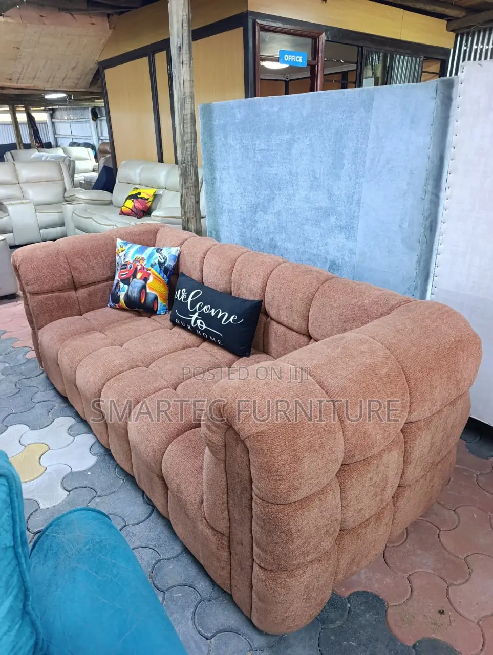 Vibrant 3 Seater Bubble Sofa