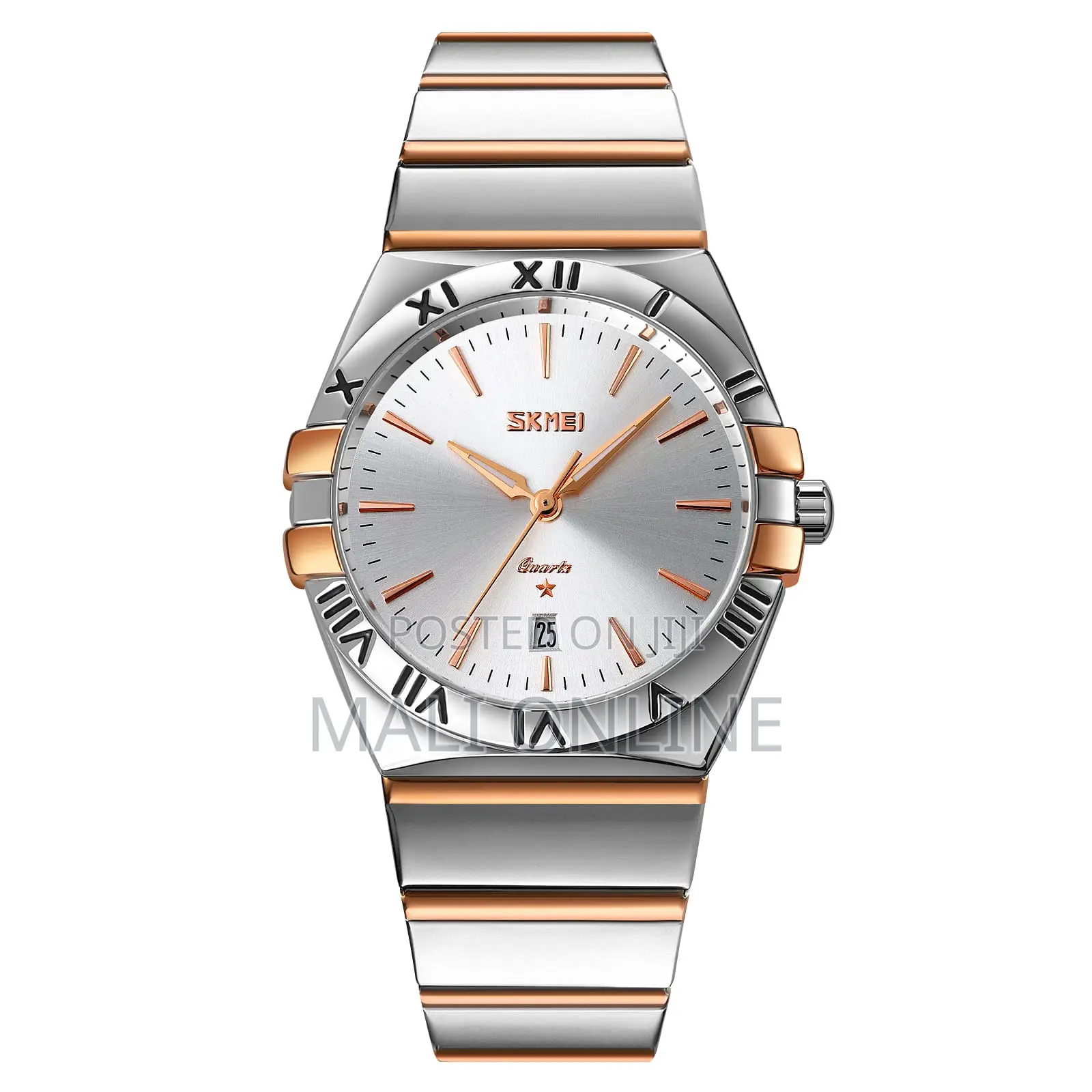 Skmei 9257 Ladies Watch Stainless Steel Women’S Quartz Wristwatch