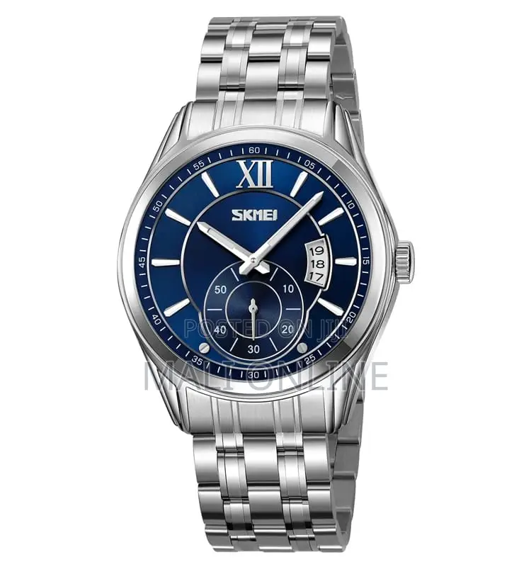 Skmei 9319 Gents Watch Stainless Steel Men’S Quartz Wristwatch