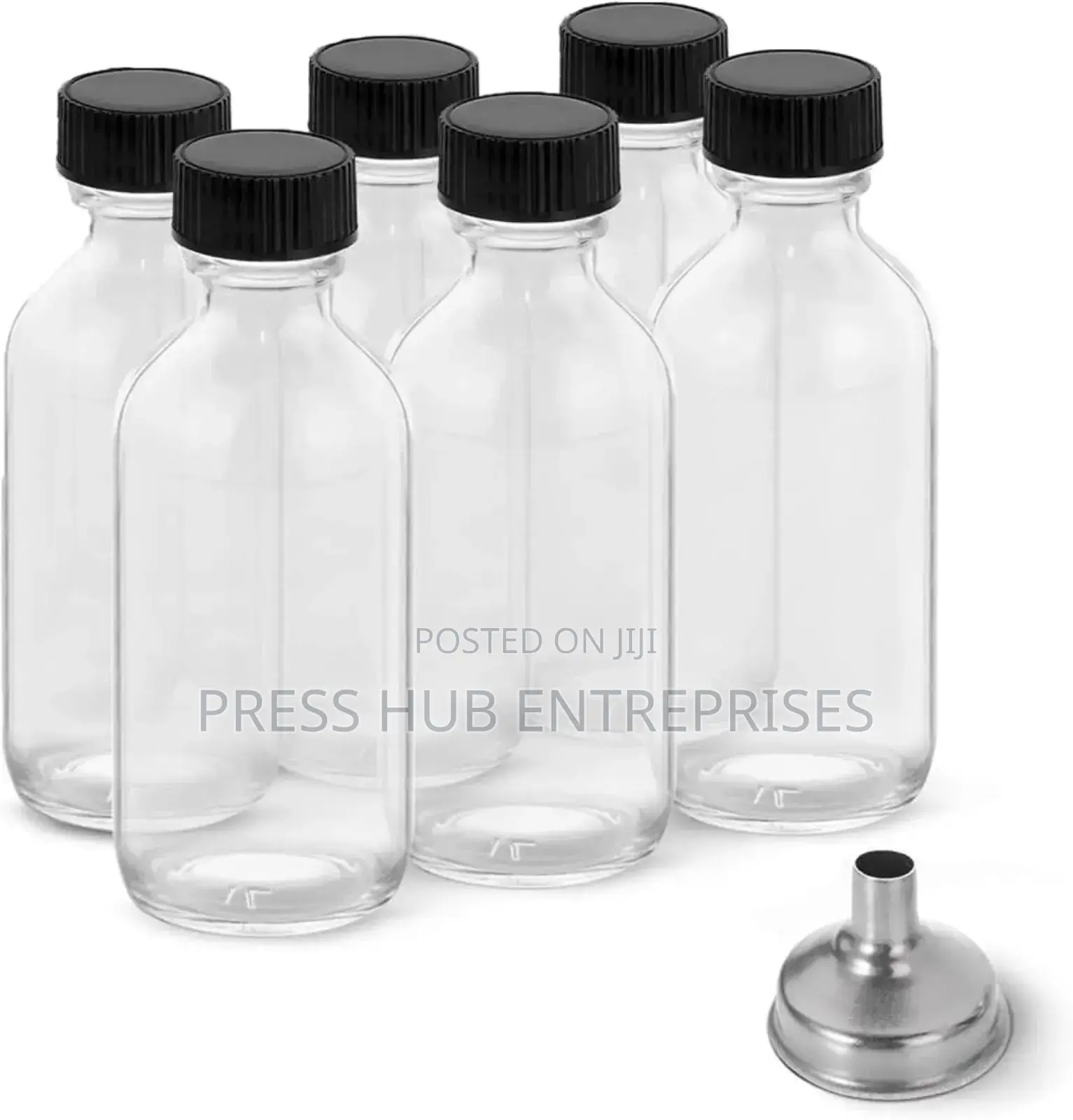 Glass Ginger Shots Bottle 5 PCS