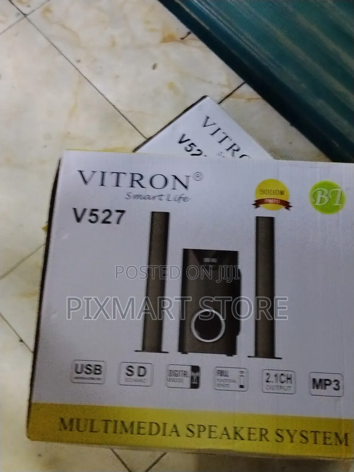 Vitron V527 Convertible 2.1 Soundbar Speaker With Bluetooth Sd