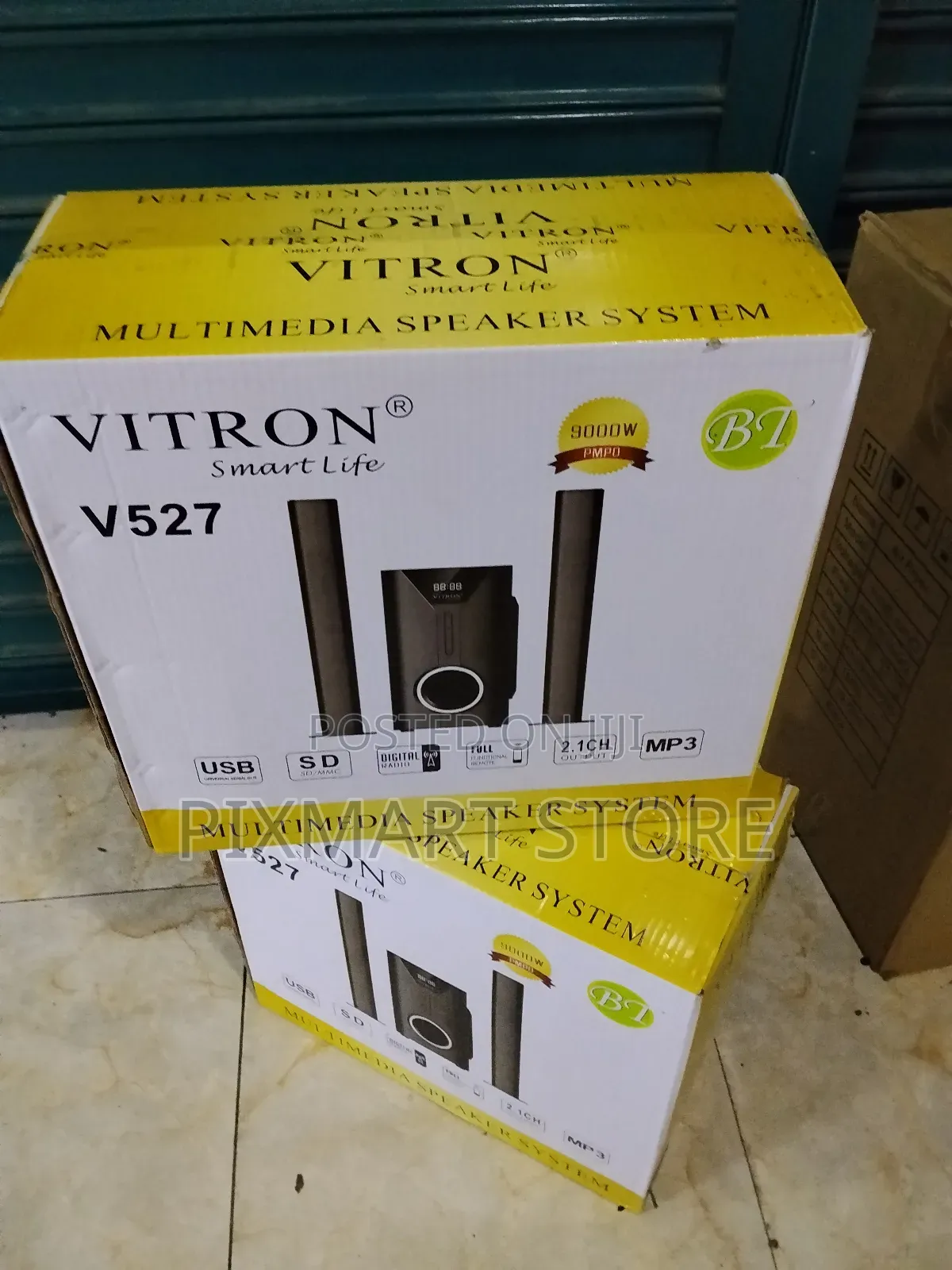 Vitron V527 2.1 Multimedia Soundbar With Fm, Usb Sd