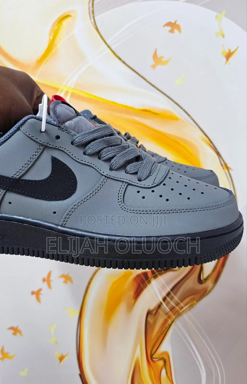 Nike Airforce 1 'dark Grey N Black'
Quality 👌🏼👌🏼
Sizes 37-45