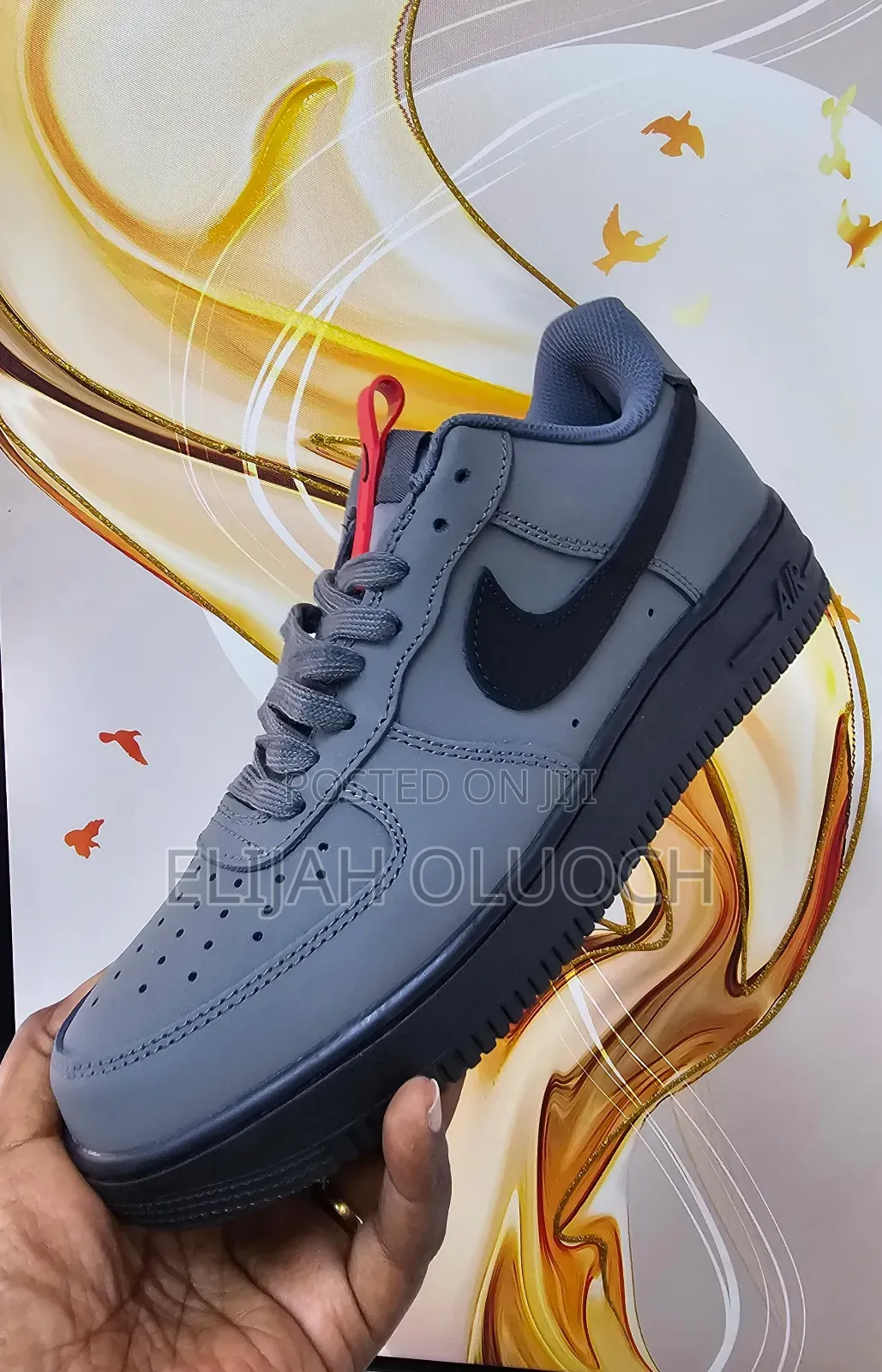 Nike Airforce 1 'dark Grey N Black'
Quality 👌🏼👌🏼
Sizes 37-45