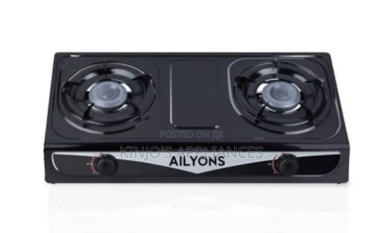 Ailyons 2burner Metallic Table Top Cooker