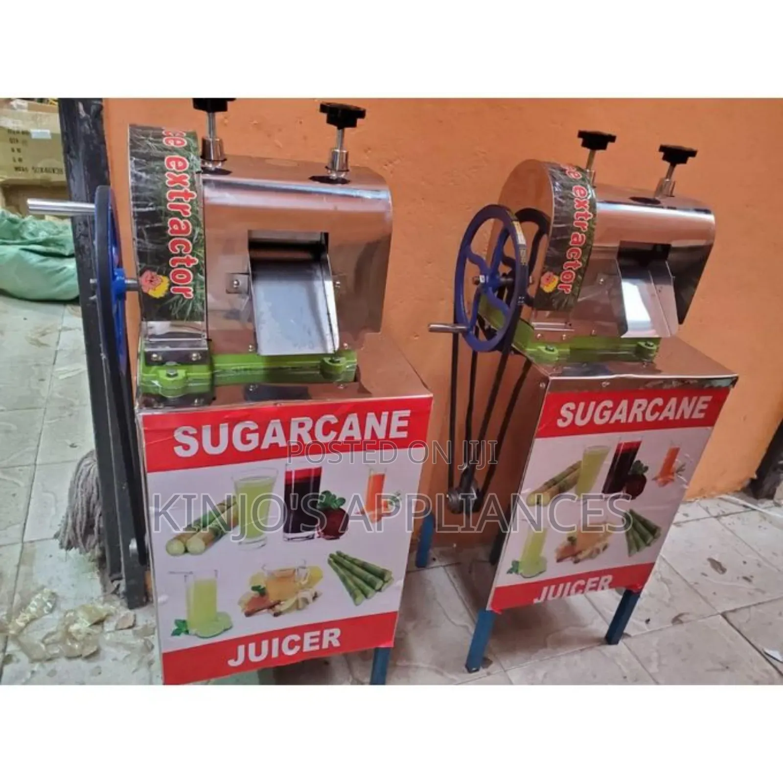 Electric/ Manual Sugarcane Juicer Extractor Machine