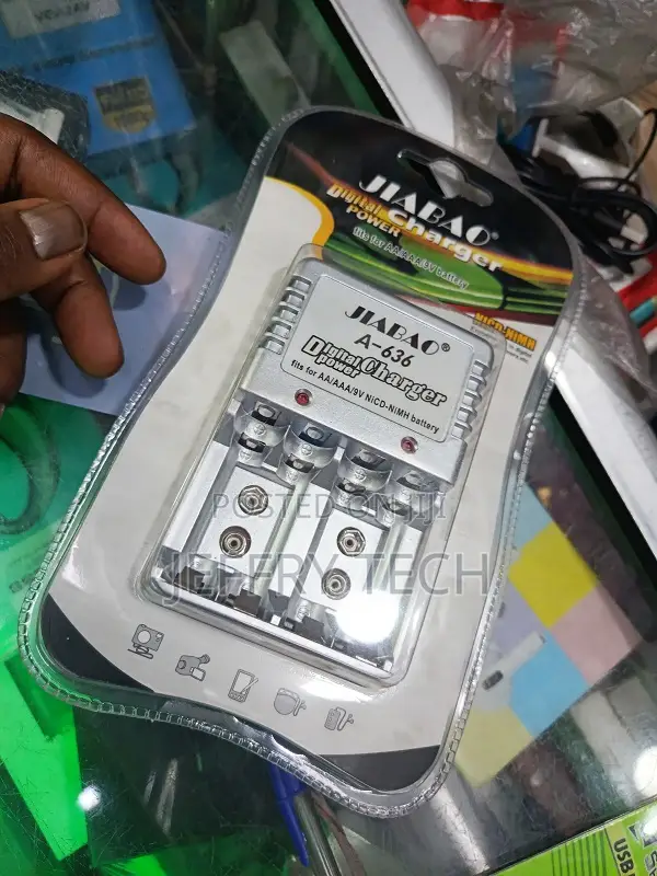 Jiabao a-636 Digital Charger Designed for Rechargeable Batteries.