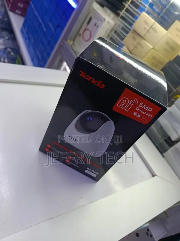 Tenda Rp7 5mp Wi-Fi 6 Pan Tilt Security Camera – 360° Coverage, Two-Wa