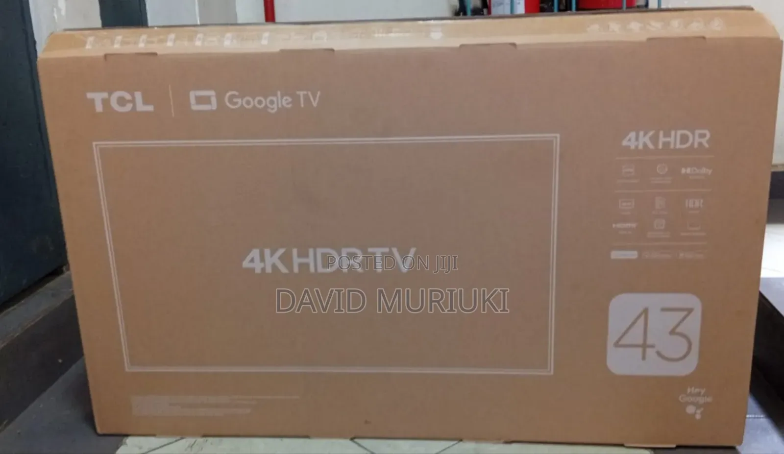 TCL 43-Inches HDR Tv.