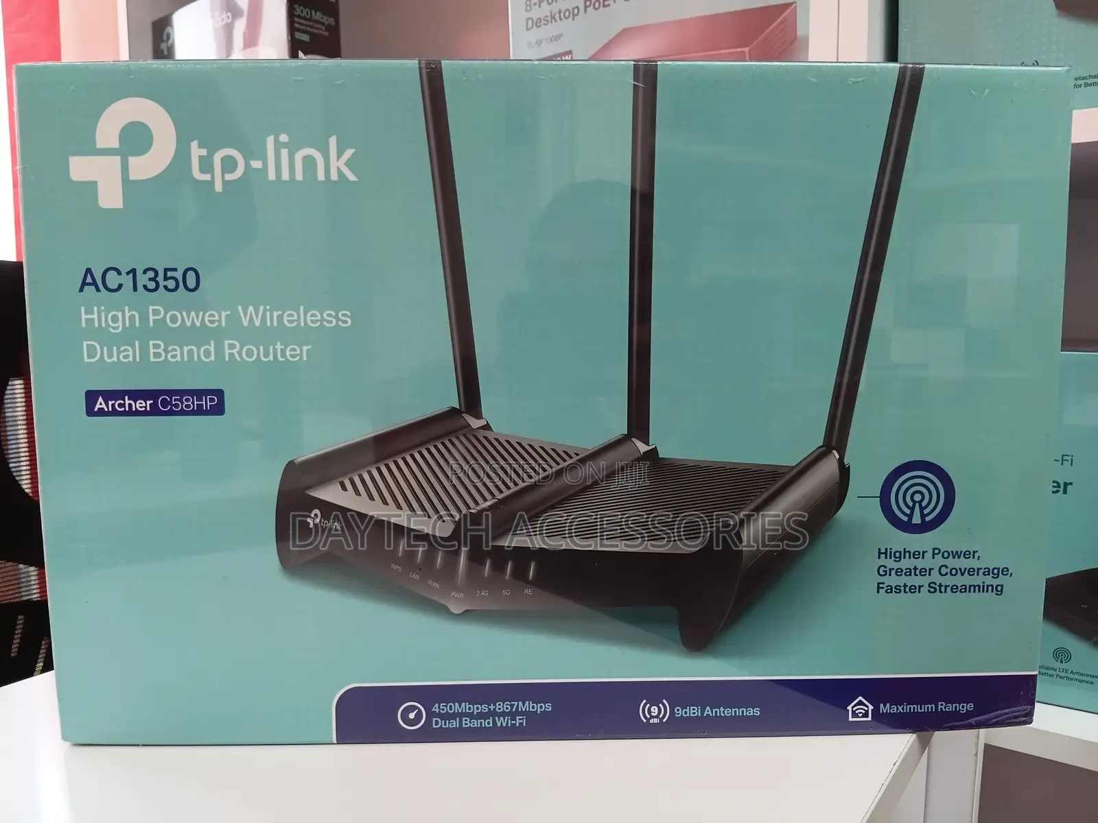 Tp-Link Archer C58hp Ac1350 High Power Wireless Dual Band Router