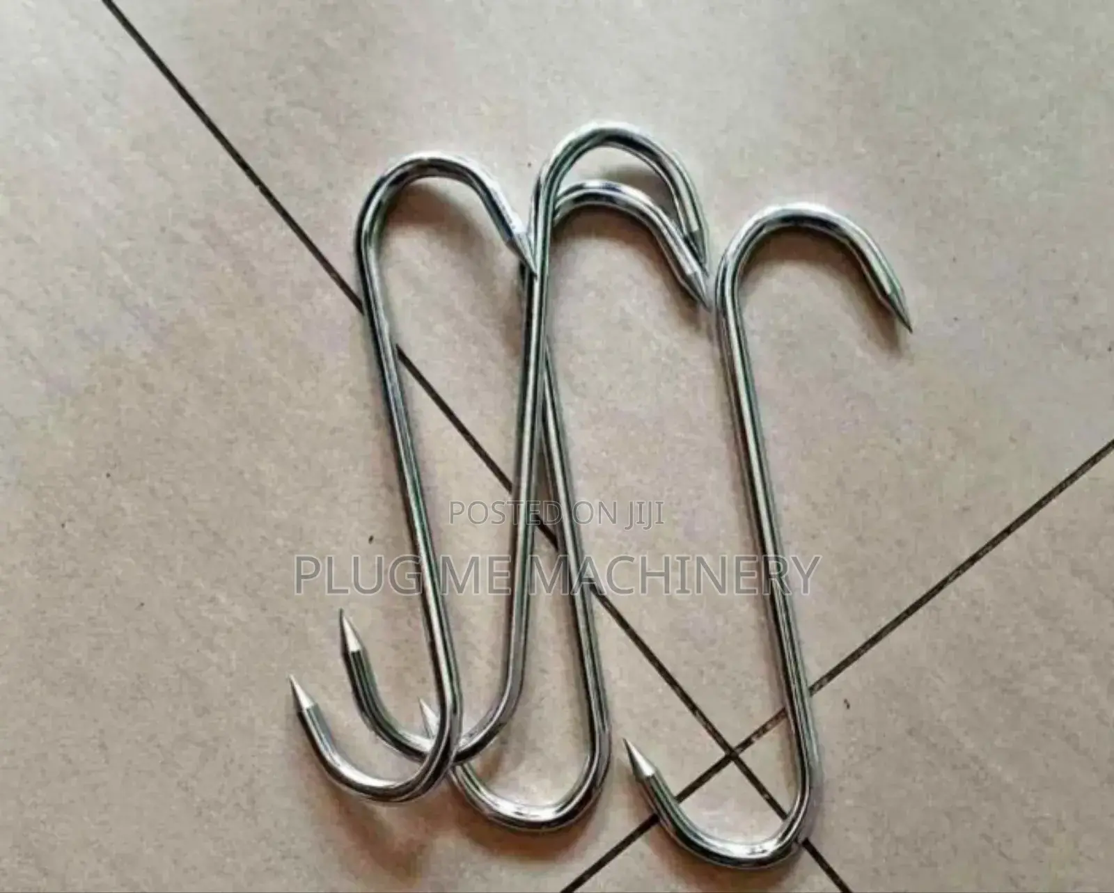 Stainless Steel Meat Hooks 34cm