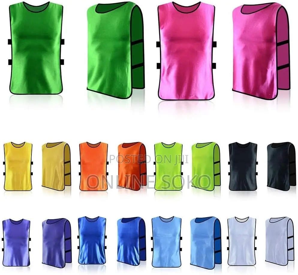 Kids Adults Football Sports Team Practice Team Training Bib Vest