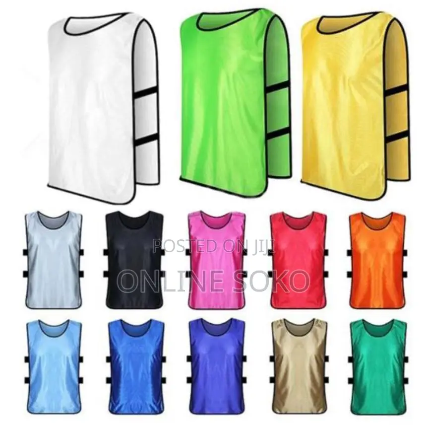 Kids Adults Football Sports Team Practice Team Training Bib Vest