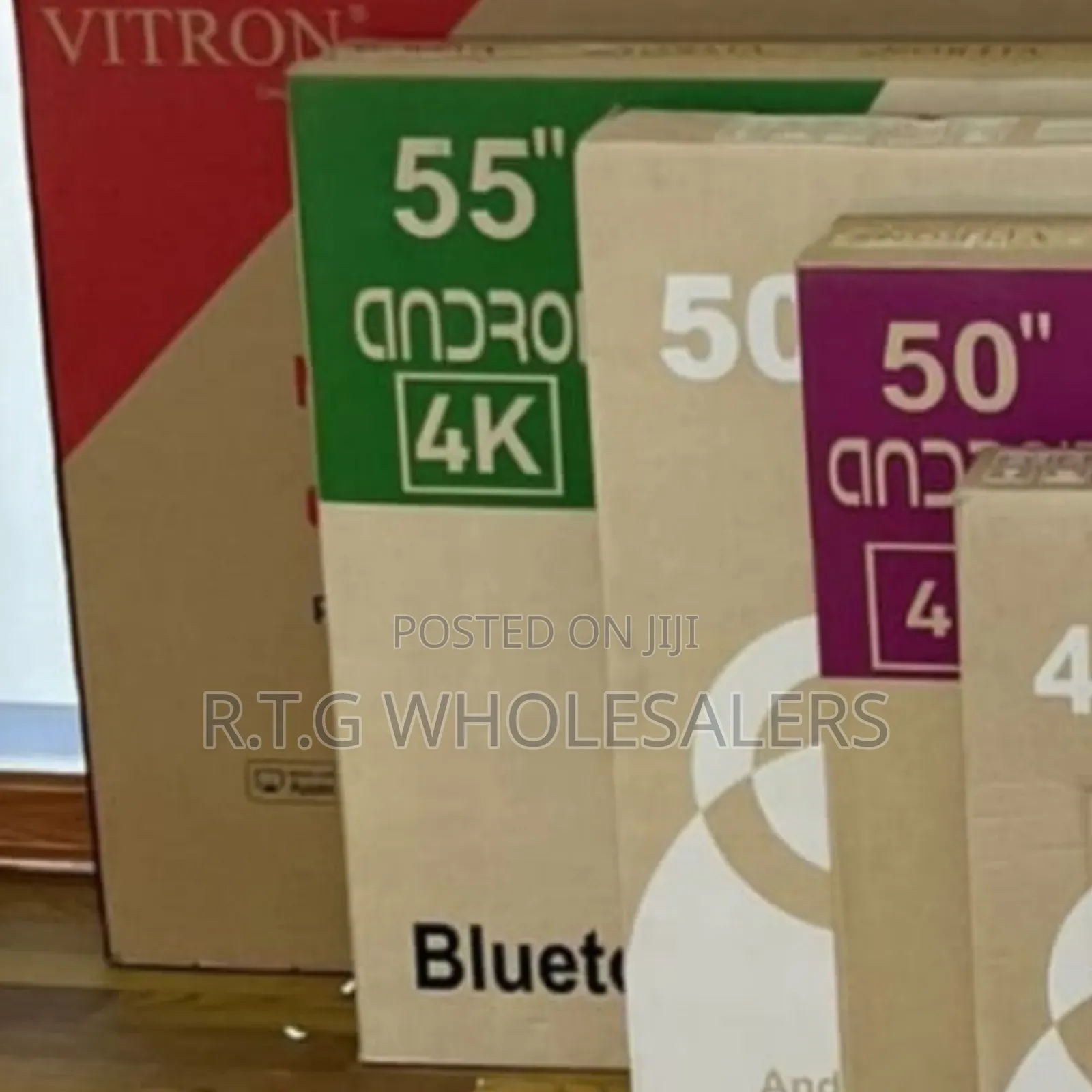 Vitron 43′′ Qled Frameless Android Tv