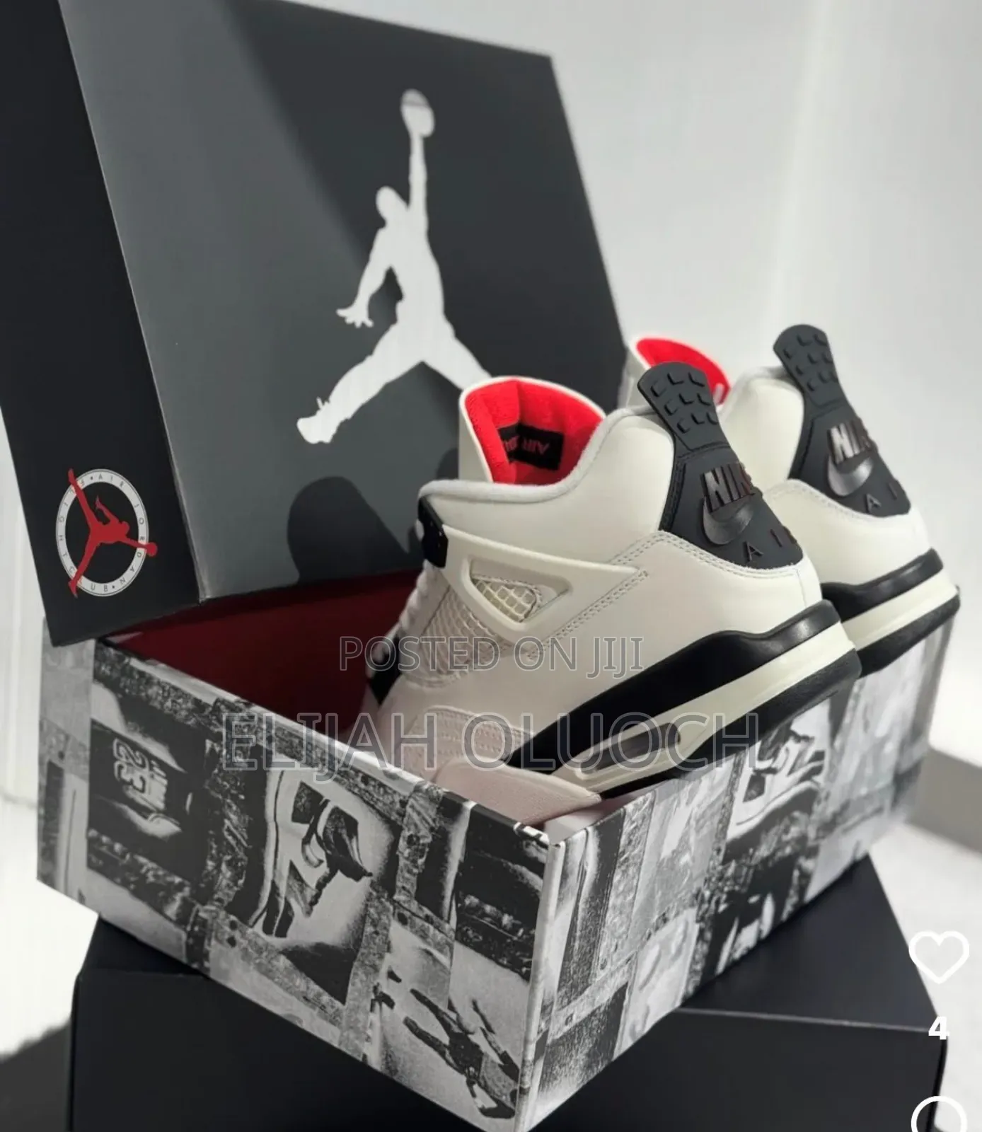 Air Jordan 4 “Flight Club “😎

Quality Leather