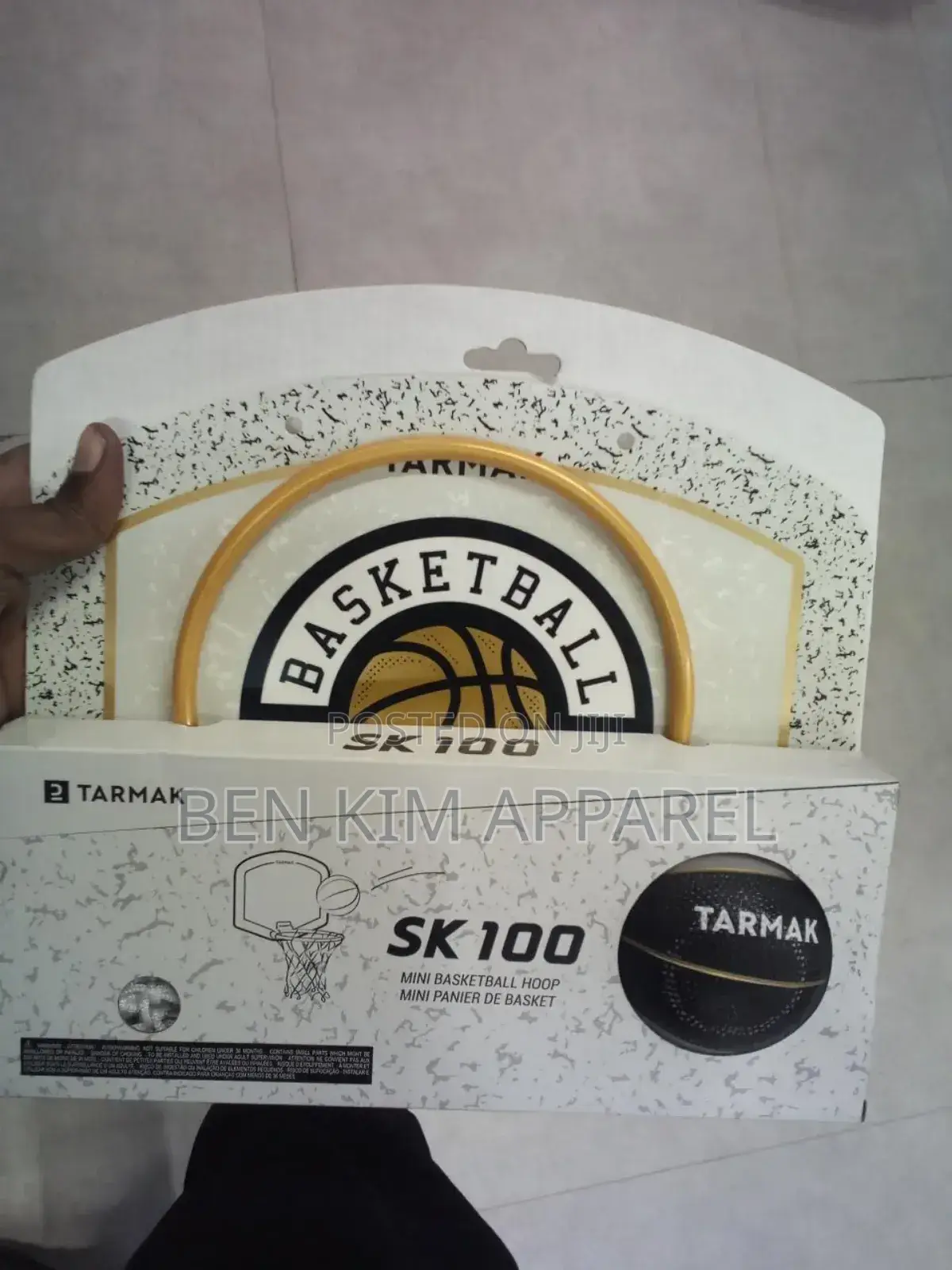 Mini Door or Wall 29cms by 24cms and 18cms Diameter Hoop Basketball.