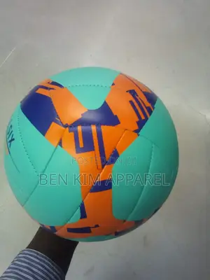 Official Standards Begginers Size 5 Volleyball 280gms Blue Orange