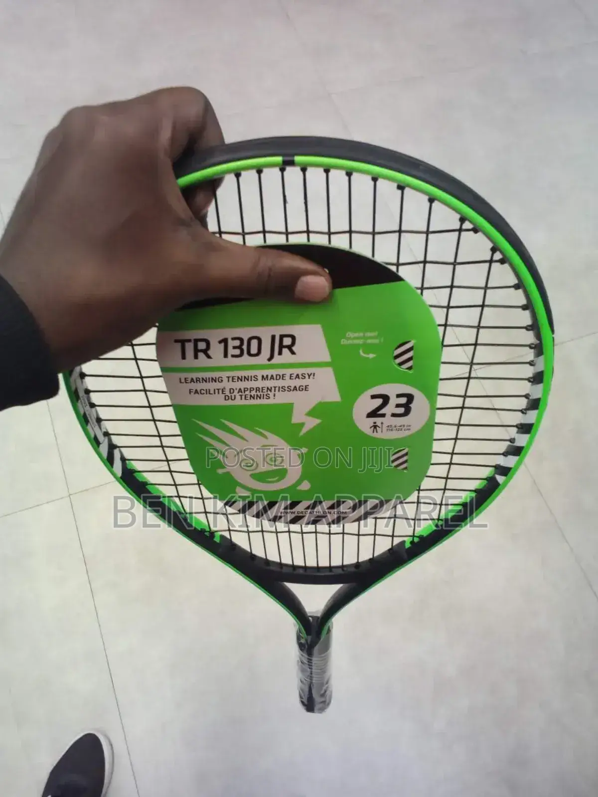 116cms to 125cm Kids Height Size 23" Tennis Racket 198gms