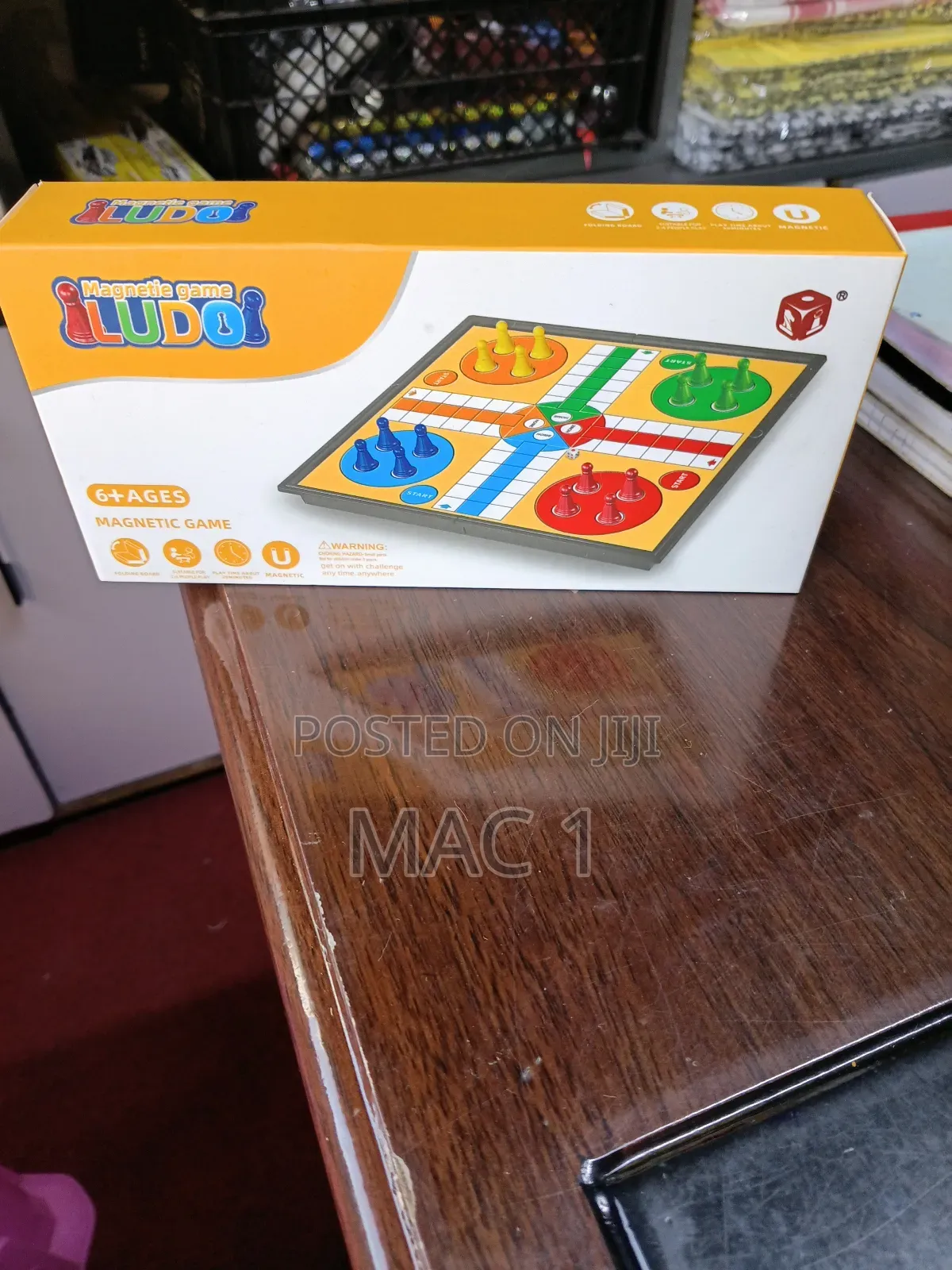 Portable Magnetic Ludo Medium Size