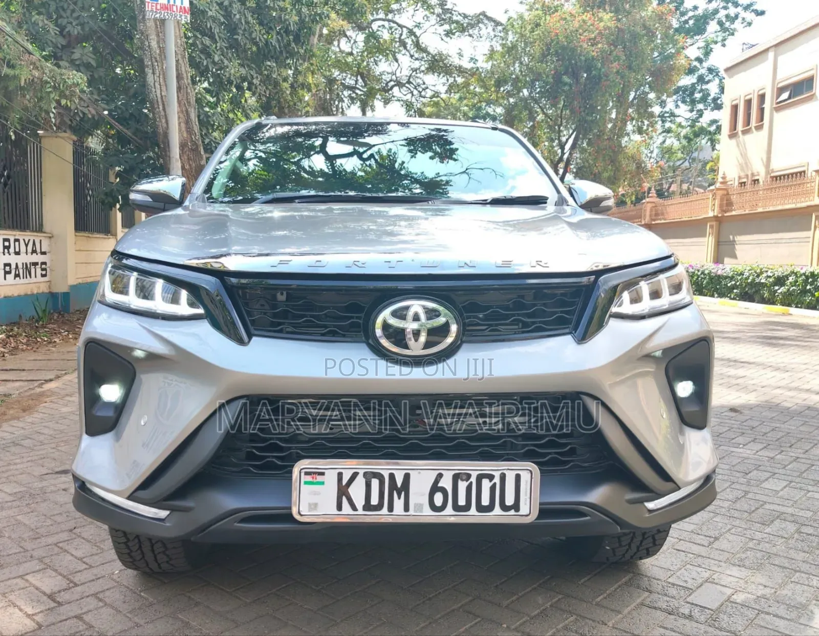 Toyota Fortuner 2016 Silver