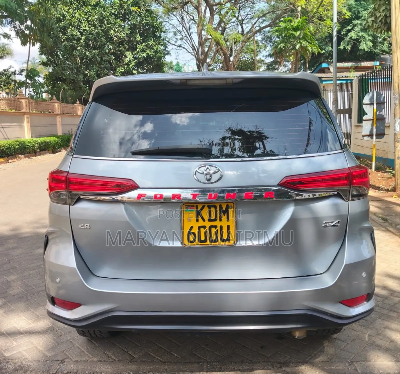 Toyota Fortuner 2016 Silver
