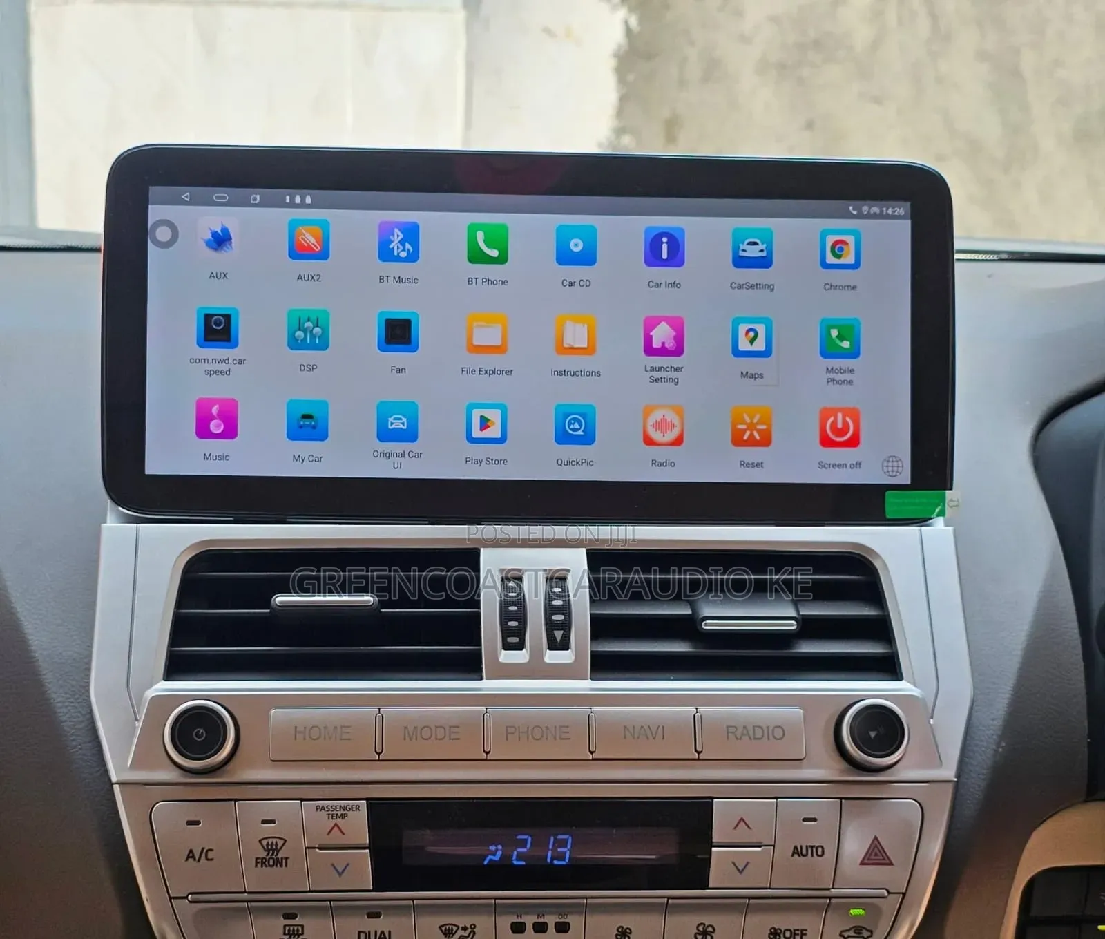 Toyota Landcruiser J150 2018 +12.3 Android Radio Solutions Available