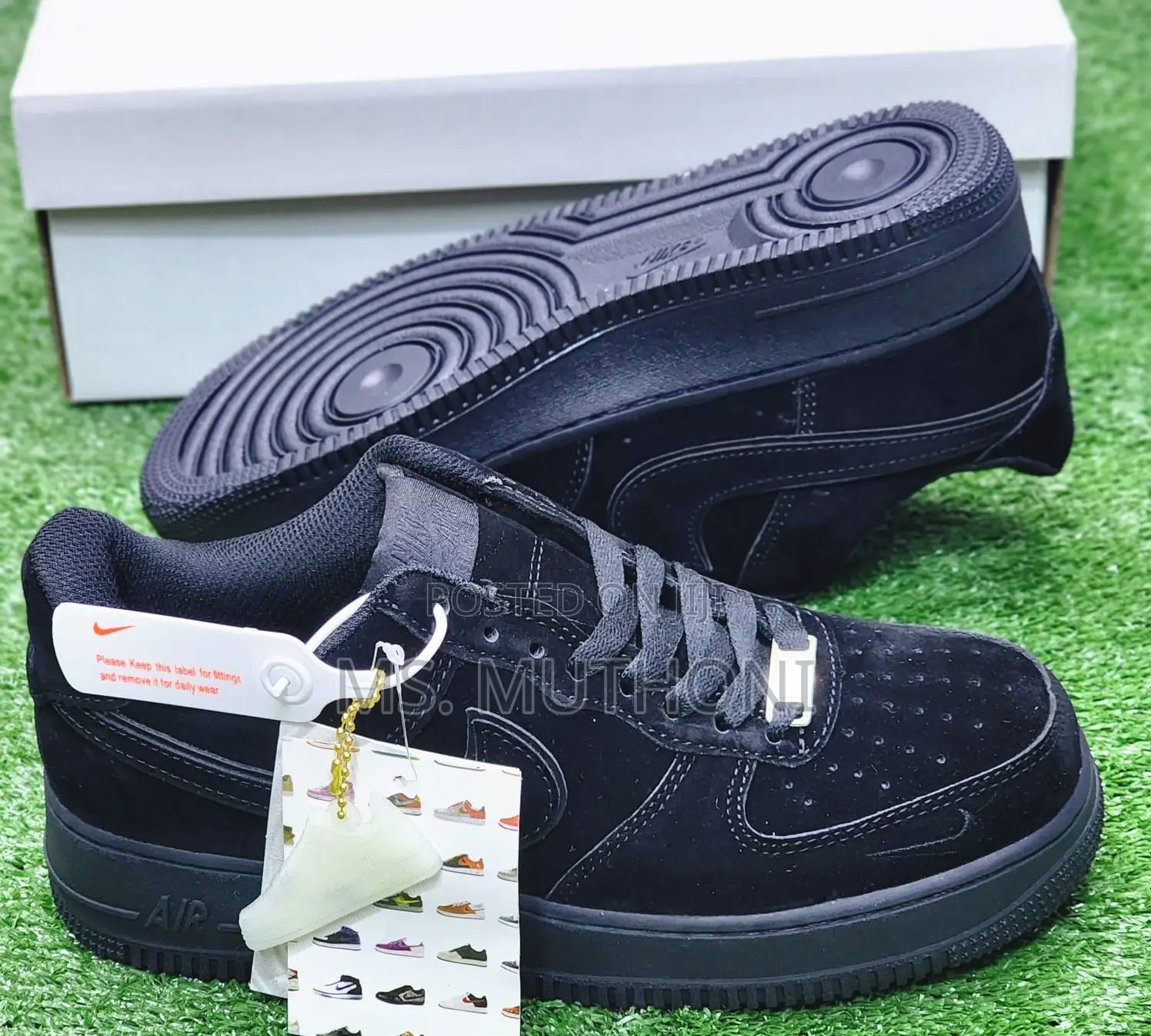 Suede Nike Air Force 1 Low '07 "Virginia Union University" Sneaker