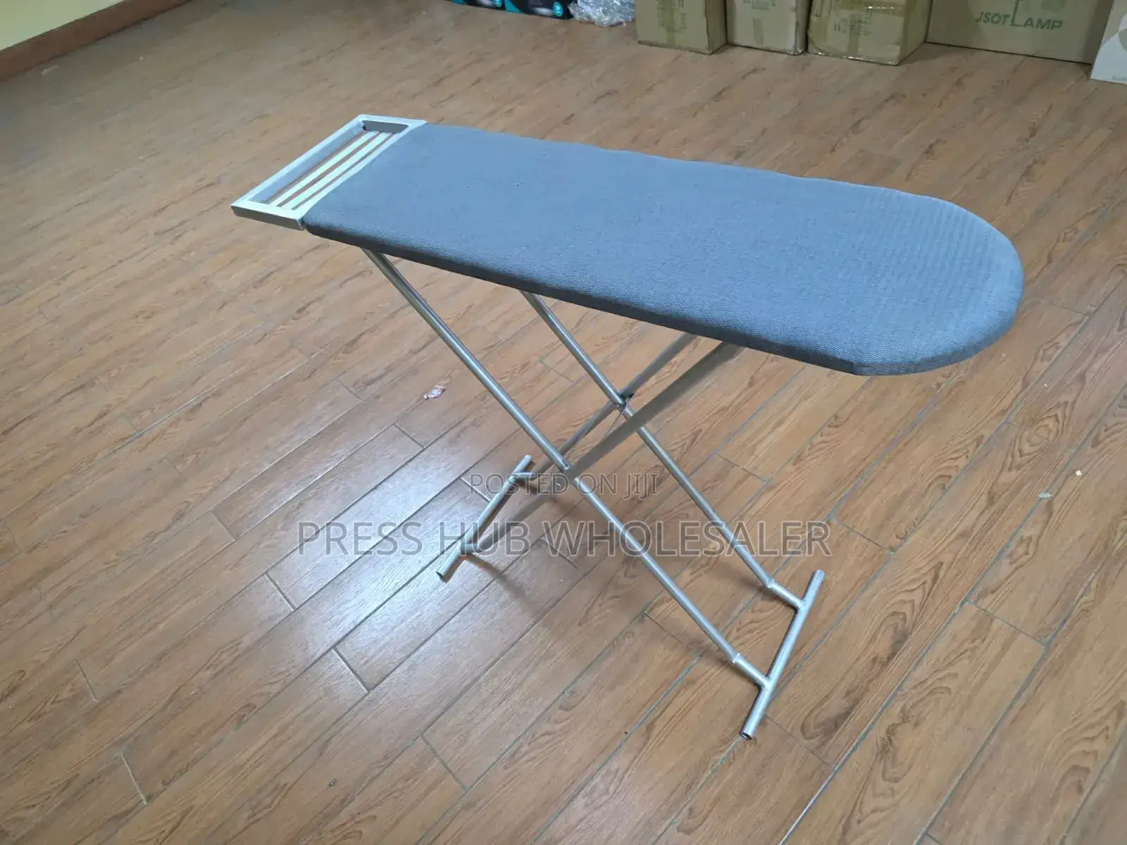 Foldable Metallic Ironing Board.