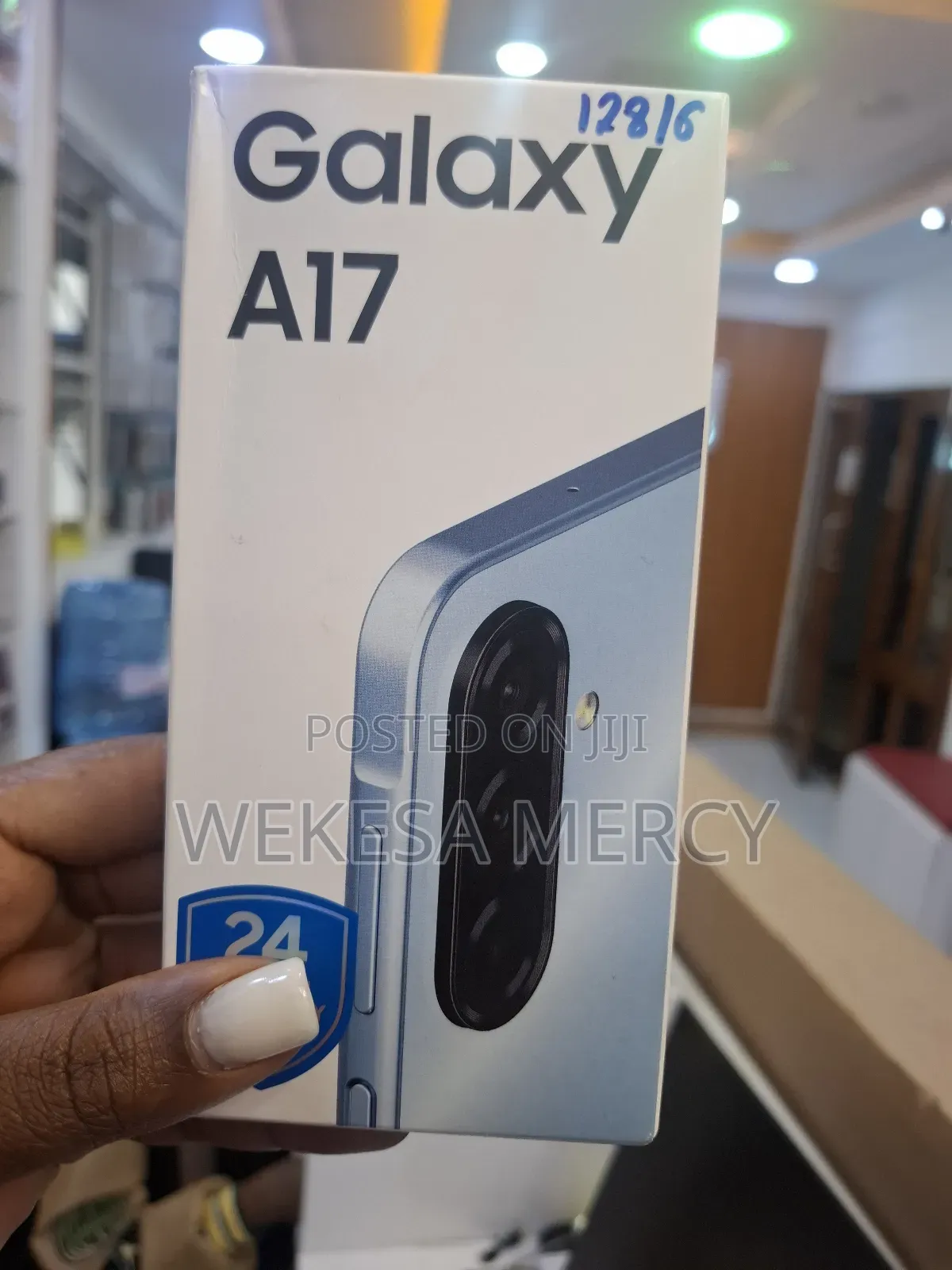 New Samsung Galaxy A17 128 GB Blue