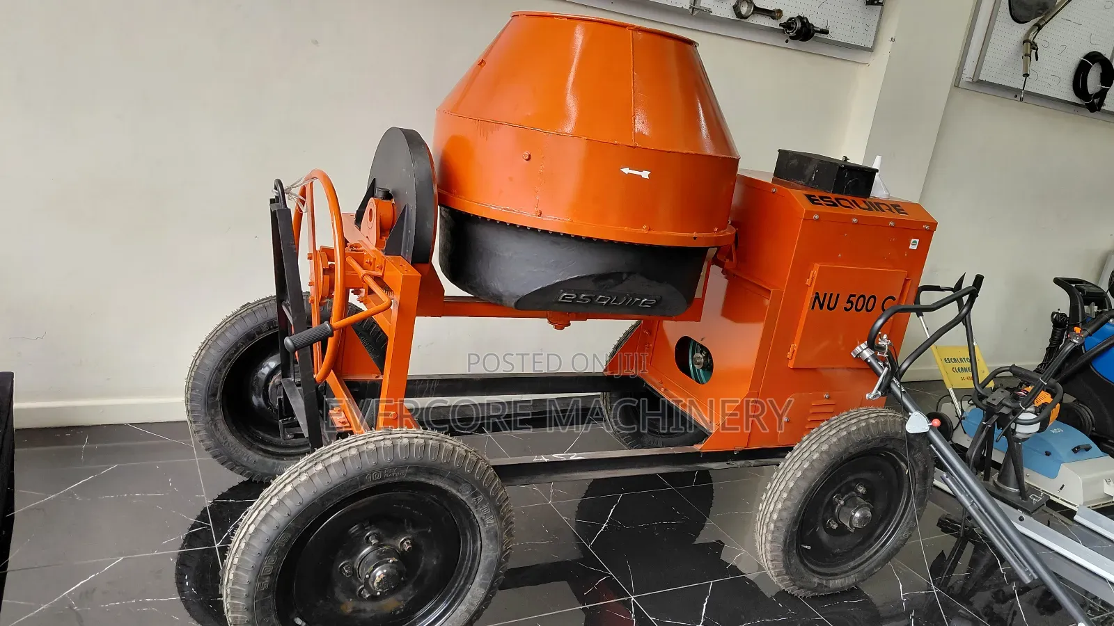 Esquire 500litres Diesel Concrete Mixer With Kirloskar Engine.