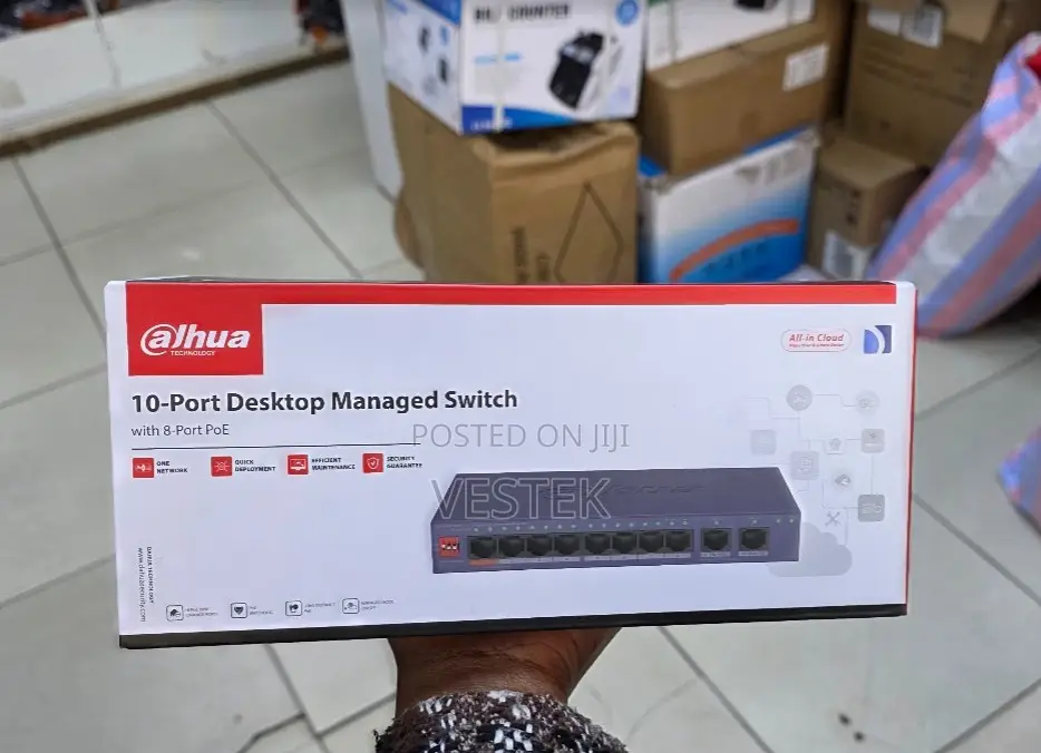8port Poe Switch Dahua Managed Switch 10port
