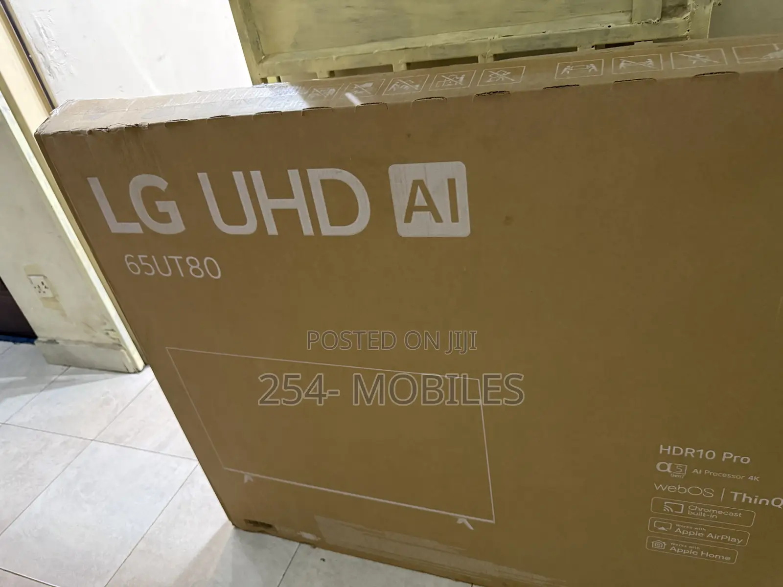 Lg 65 Inch Class Ut8000 Uhd Smart Tv With Webos 24 – Α5 Ai