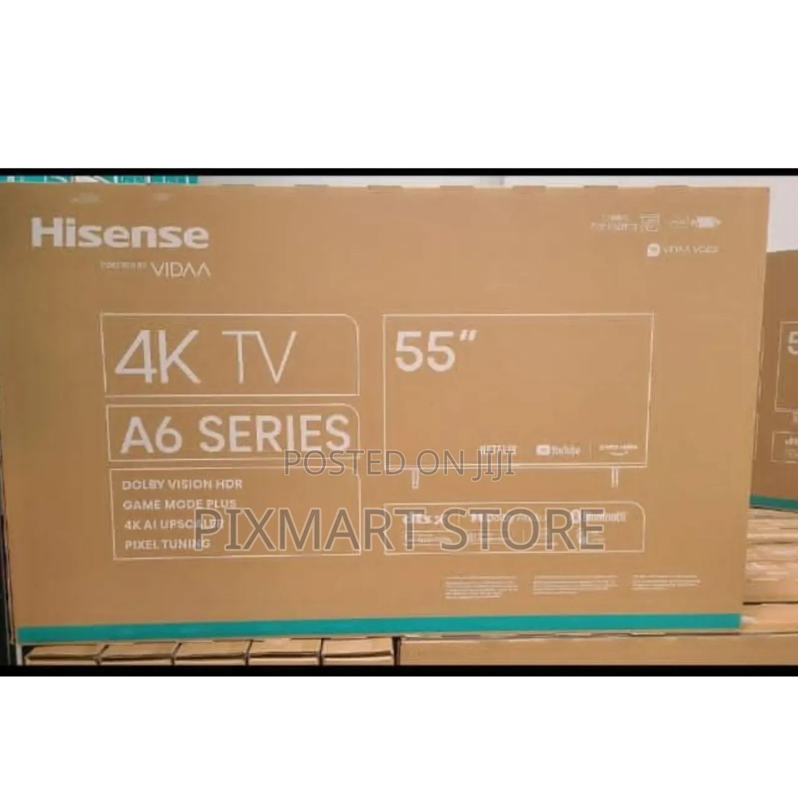 Hisense 55" Qled Smart Tv – Vibrant Color HDR Performance