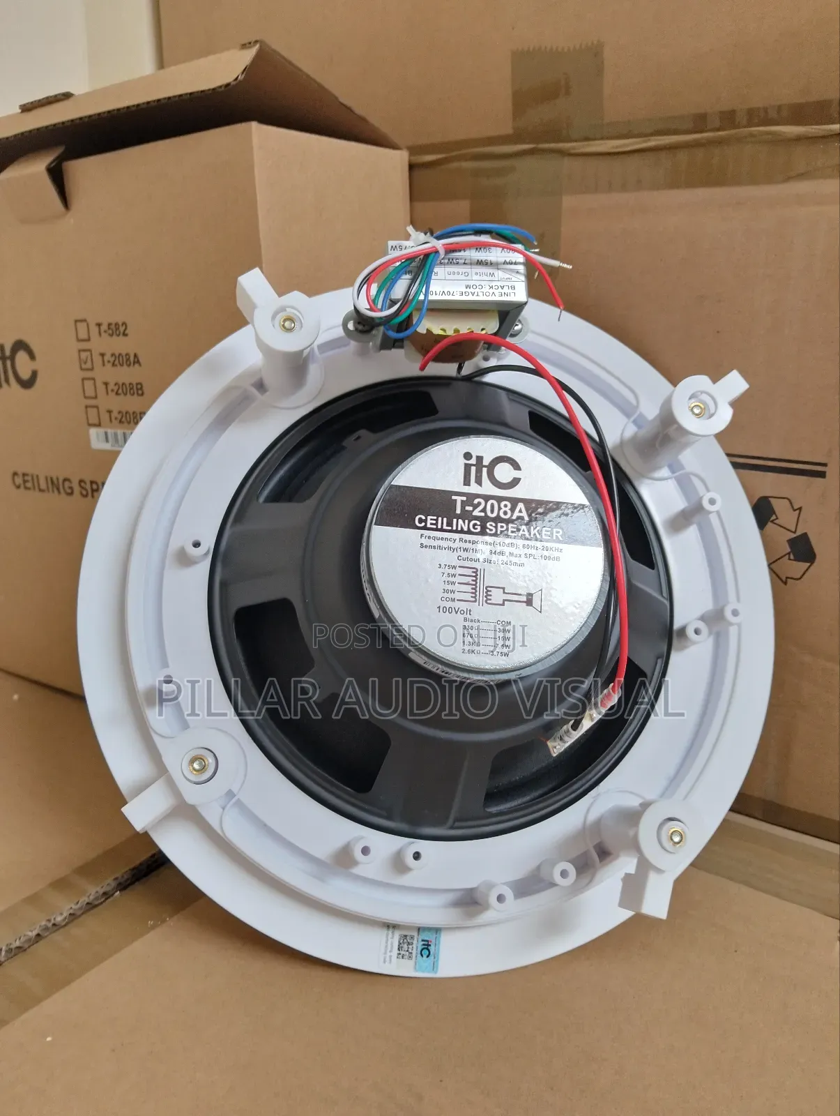 Tested Approved Ceiling Speakers, Itc Ceiling Speakers, New